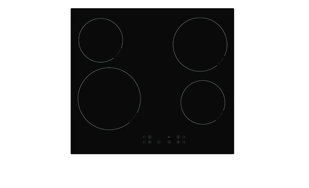 PREMIERE Elektro-Kochfeld 344504, 60 cm, schwarz