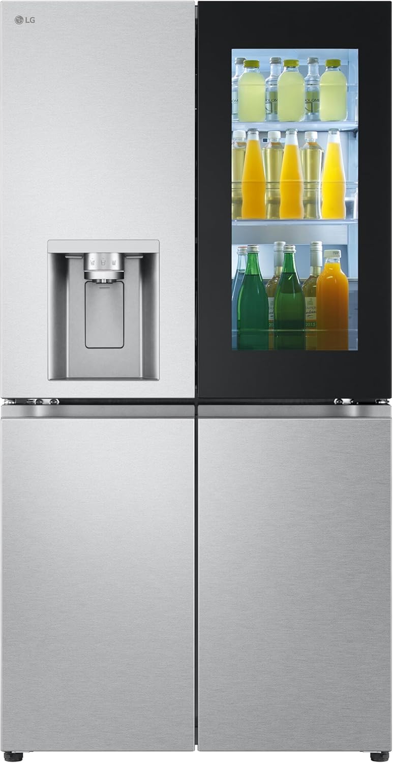LG Multi Door InstaView® Multi-Door GMG961MBKE, 179 cm, edelstahl