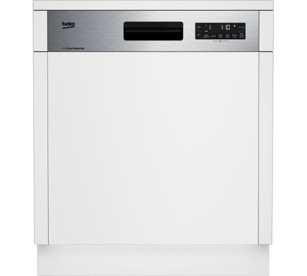 BEKO teilintegr. Geschirrspüler, DSN28640X, 59,8 cm, edelstahl