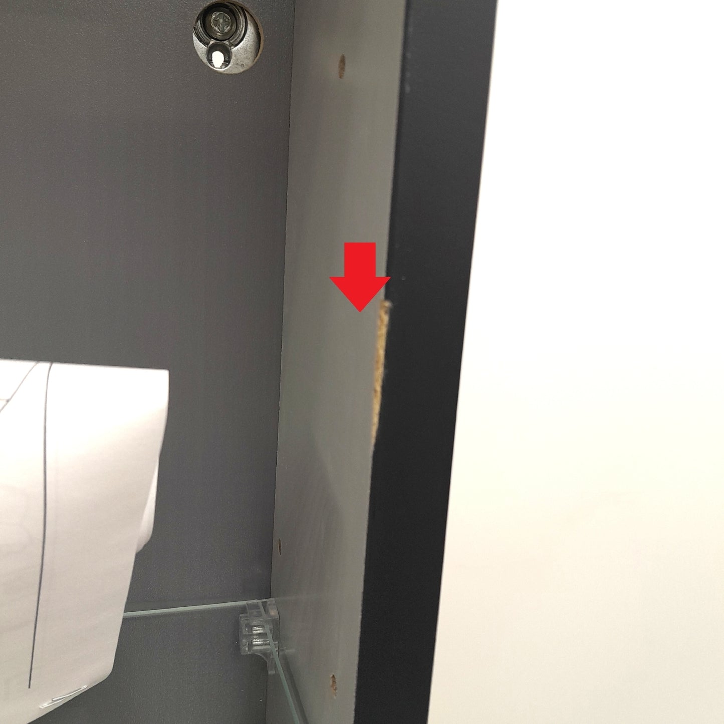 Riva Hängeschrank Möbel für Bad Vulcano Design hochwertig praktisch 40 x 12