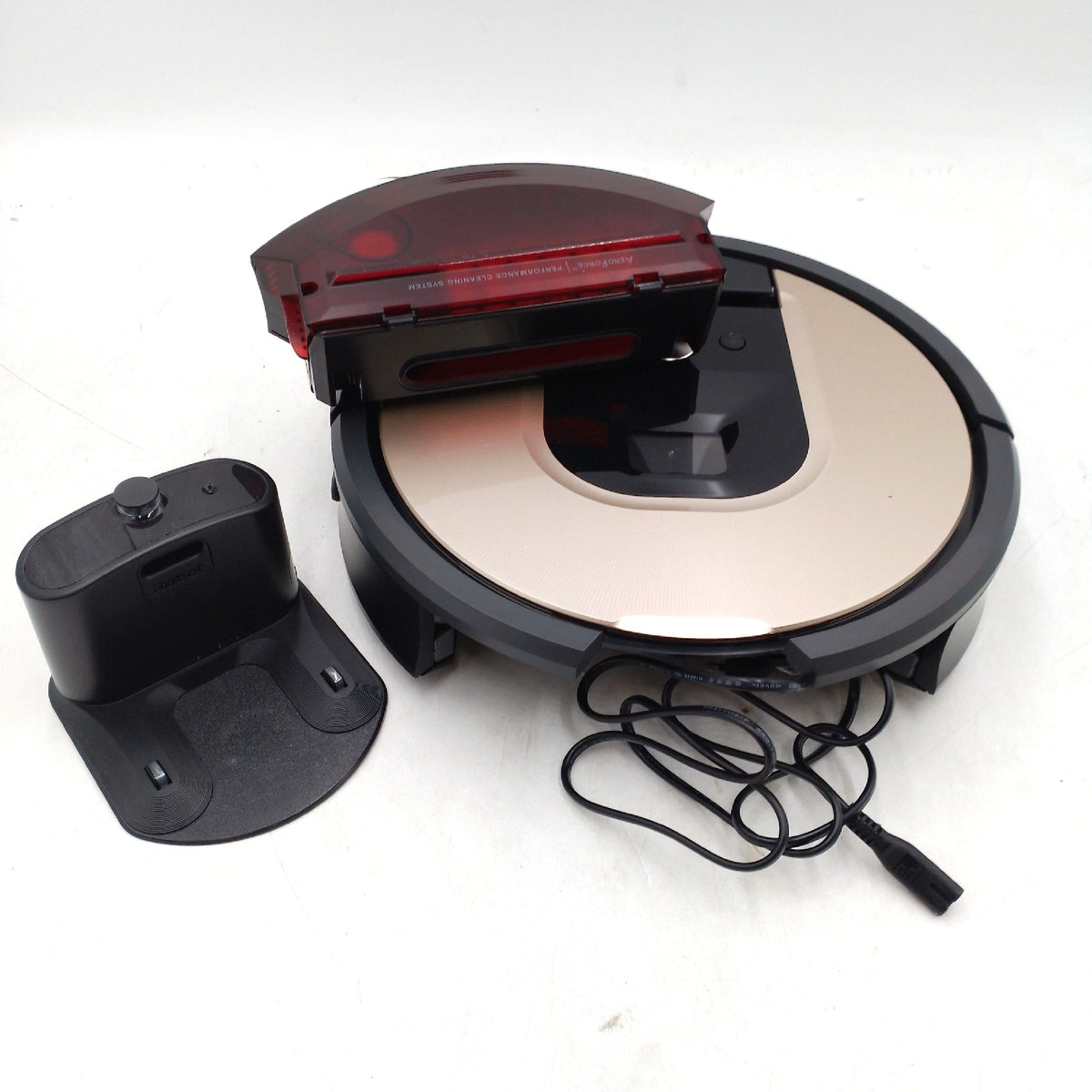 IROBOT Saugroboter Roomba 976 beutellos braun beige Akku defekt