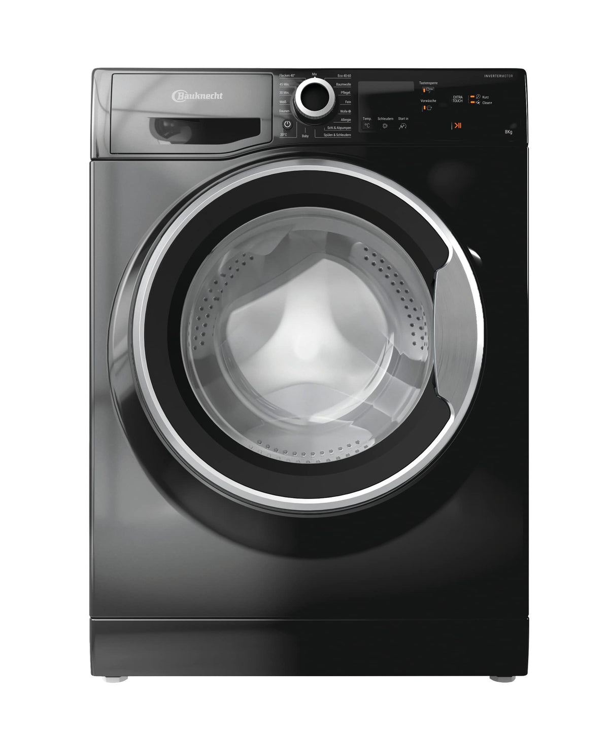 BAUKNECHT Waschmaschine WM BB 814 A, 8 kg, schwarz