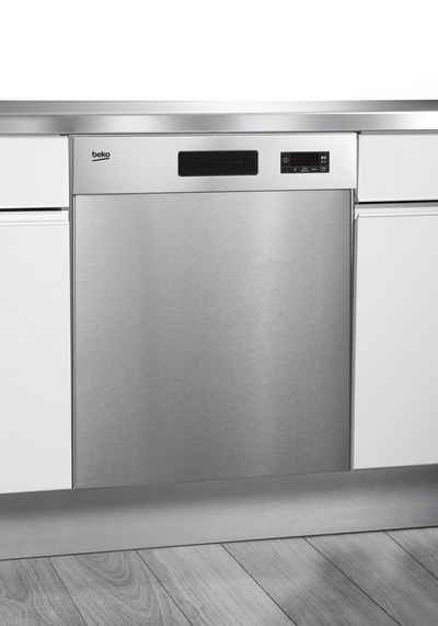 BEKO Unterbaugeschirrspüler, BDUN15O30X, 60cm, edelstahl