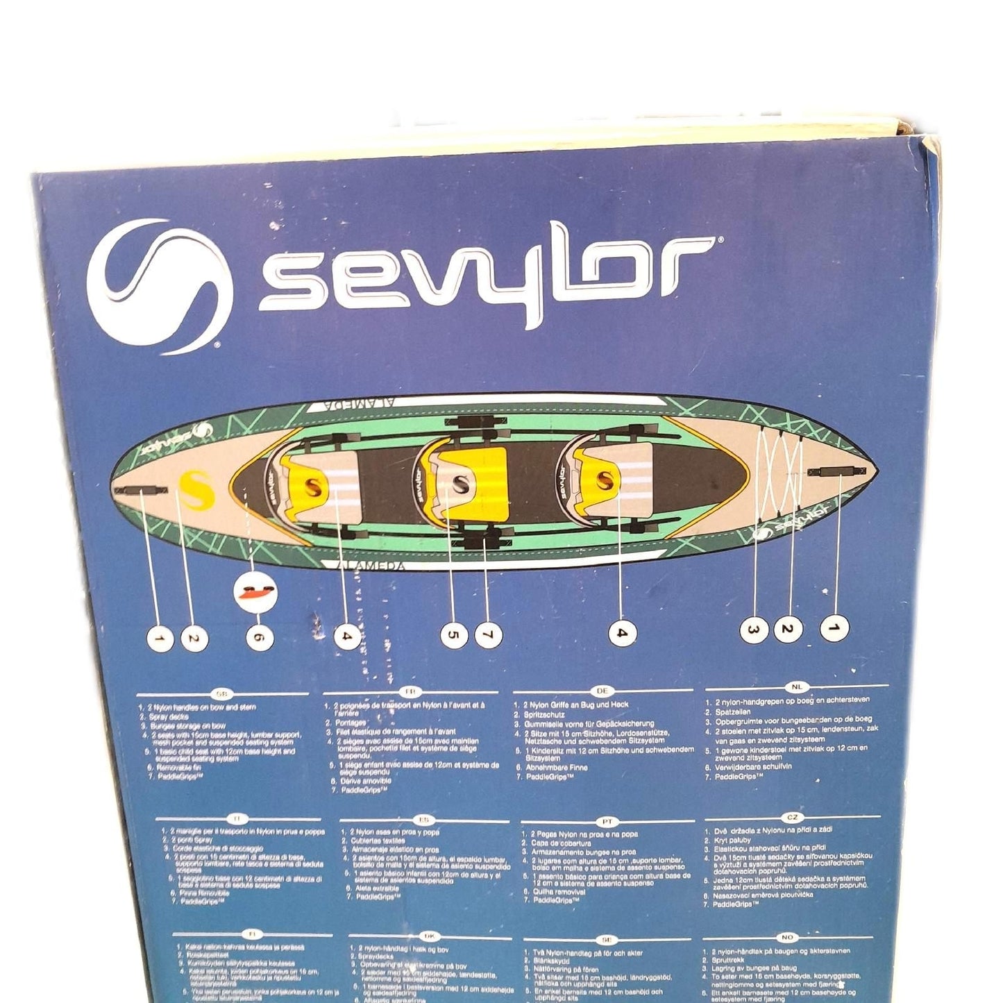 Sevylor Kajak Wassersport Kajak Alameda Platz für 2 plus 1 Person