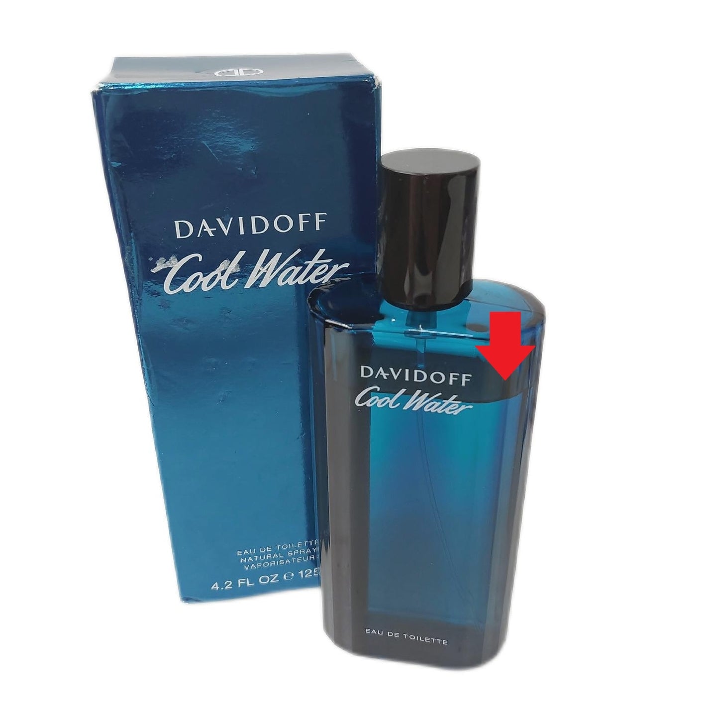 Davidoff Cool Water Man Eau de Toilette frischer Duft - Inhalt Unvollständig