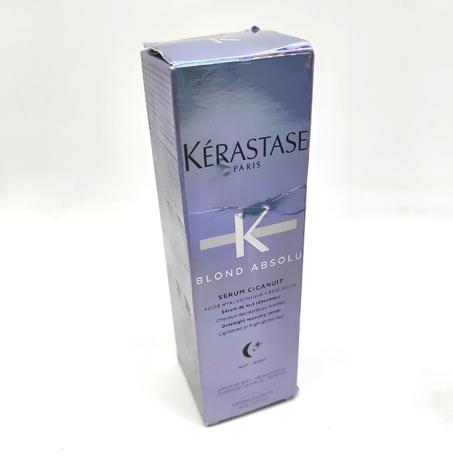 Kérastase Blond Absolu Repair Serum geschädigtes blondes Haar Verpackung leicht beschäd
