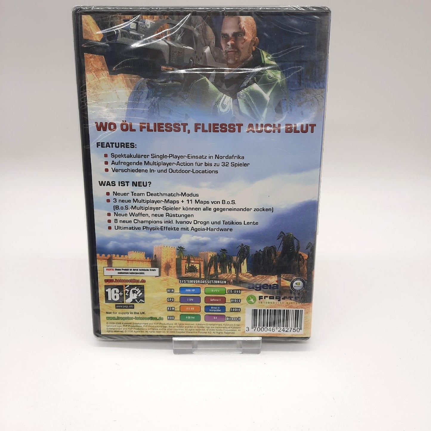 B.O.S Bet On Soldier - Blood Of Sahara * PC