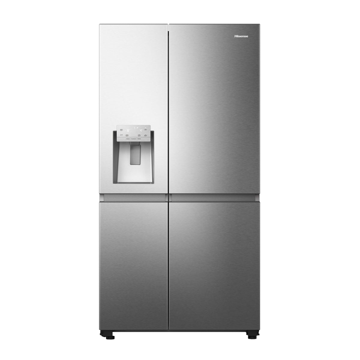 HISENSE Side-by-Side RS818N4TIC, 179 cm, 91 cm, grau