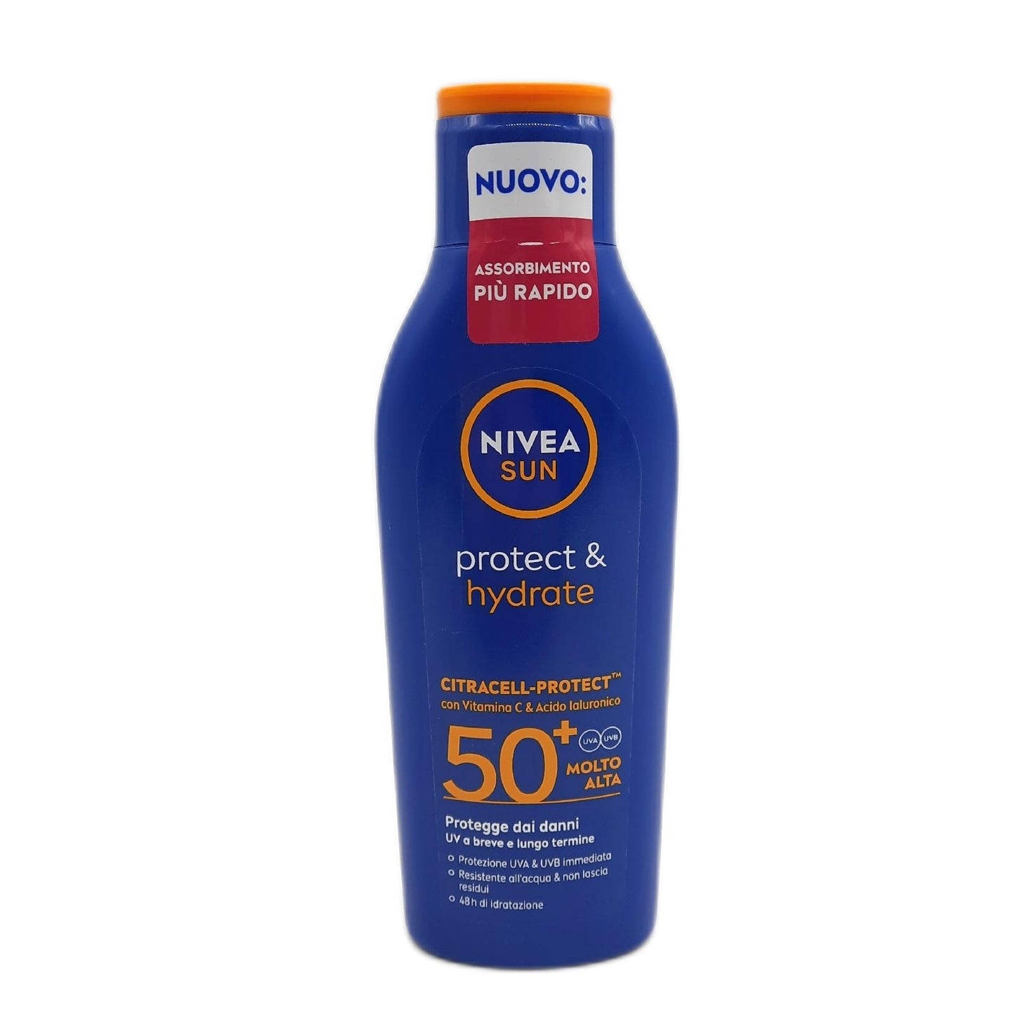 NIVEA Sonnencreme Sonnenschutz Solarpflege FP50 Plus Schutz und 200 ml hydrat