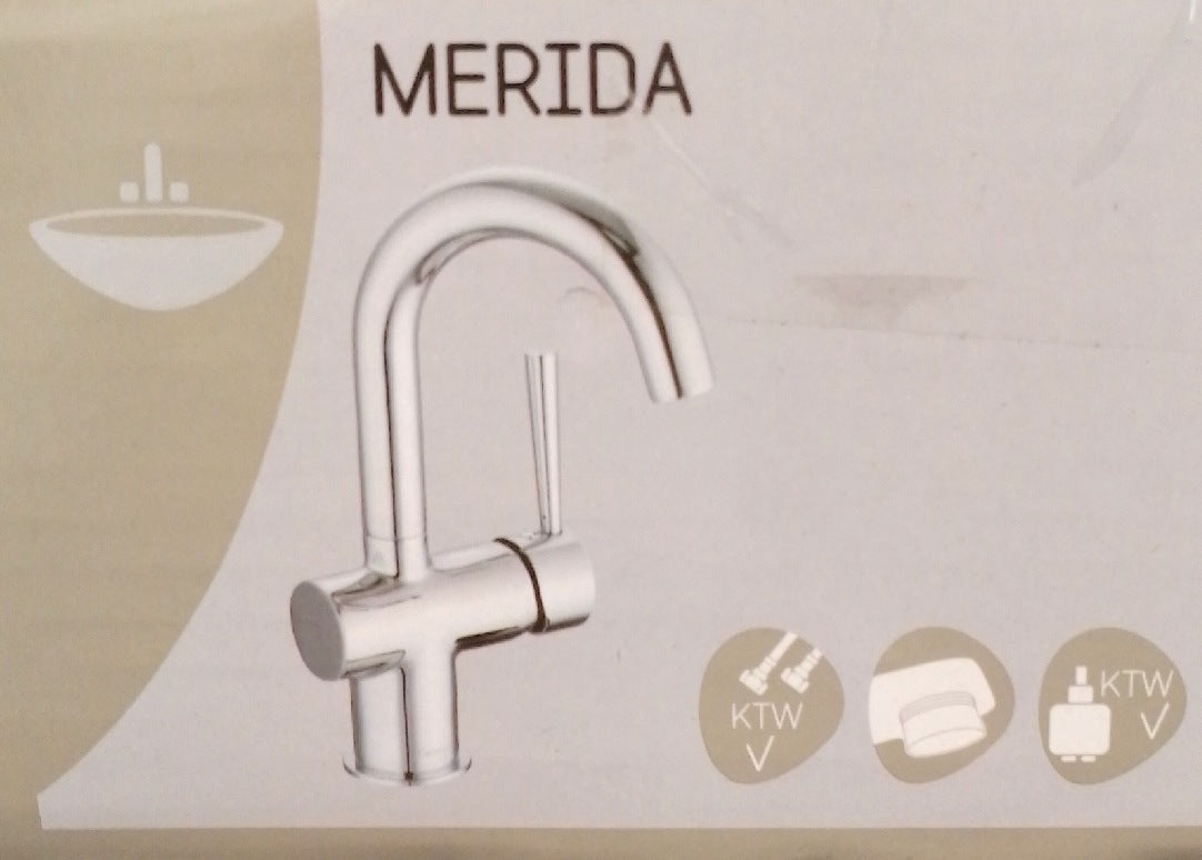 Camargue Waschtischarmatur Bad Armaturen Merida Glanz Oberfläche seitlicher Hebel