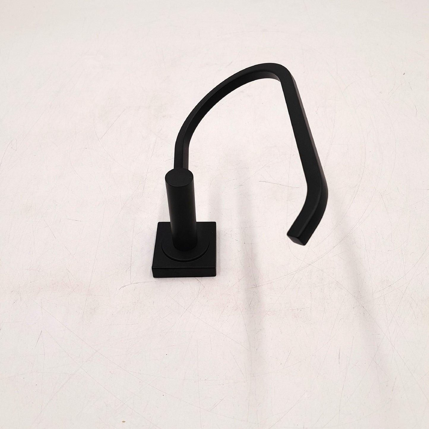 Camargue Cannes Toilettenpapierhalter (Ohne Deckel, Schwarz, Matt)