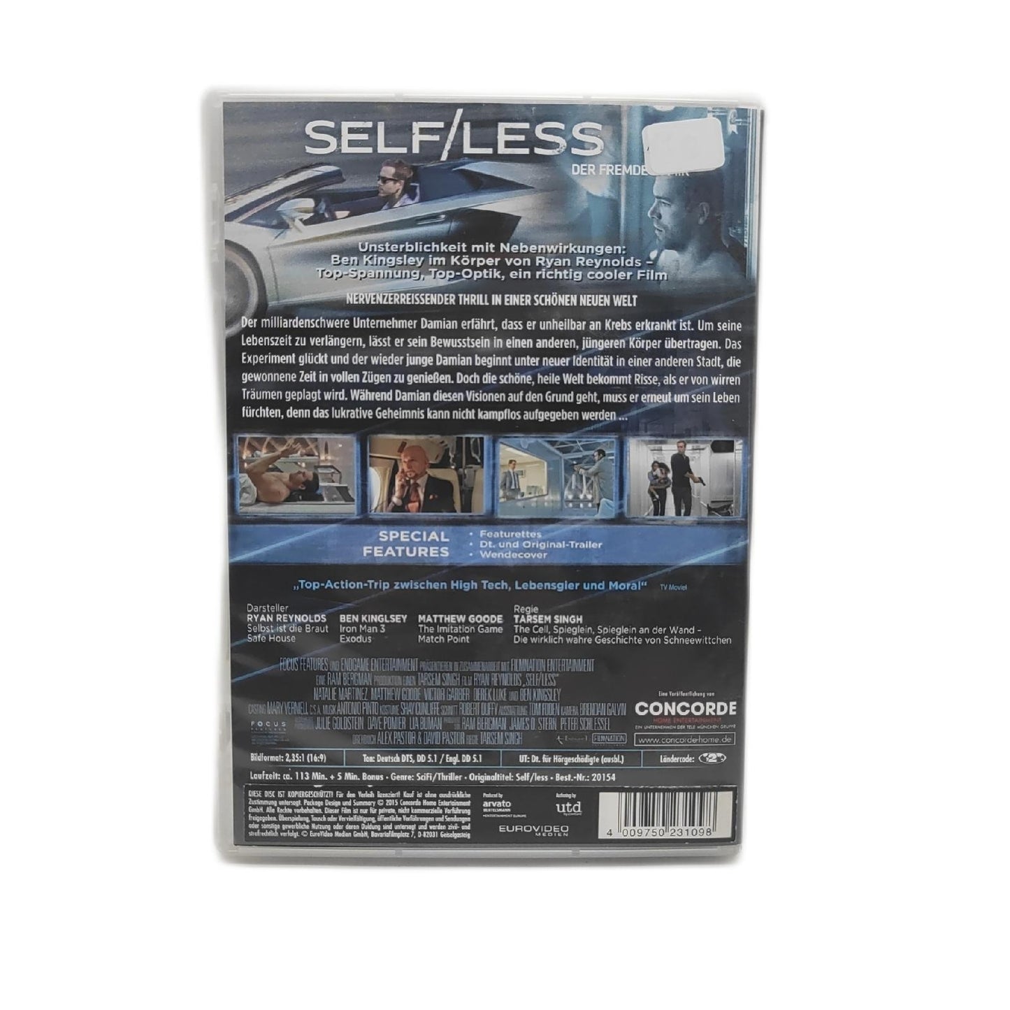 Self/less - Der Fremde in mir DVD