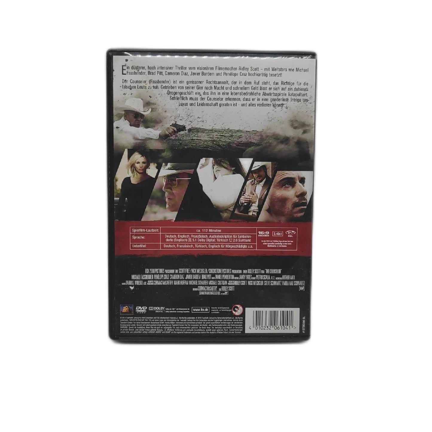 The Counselor DVD