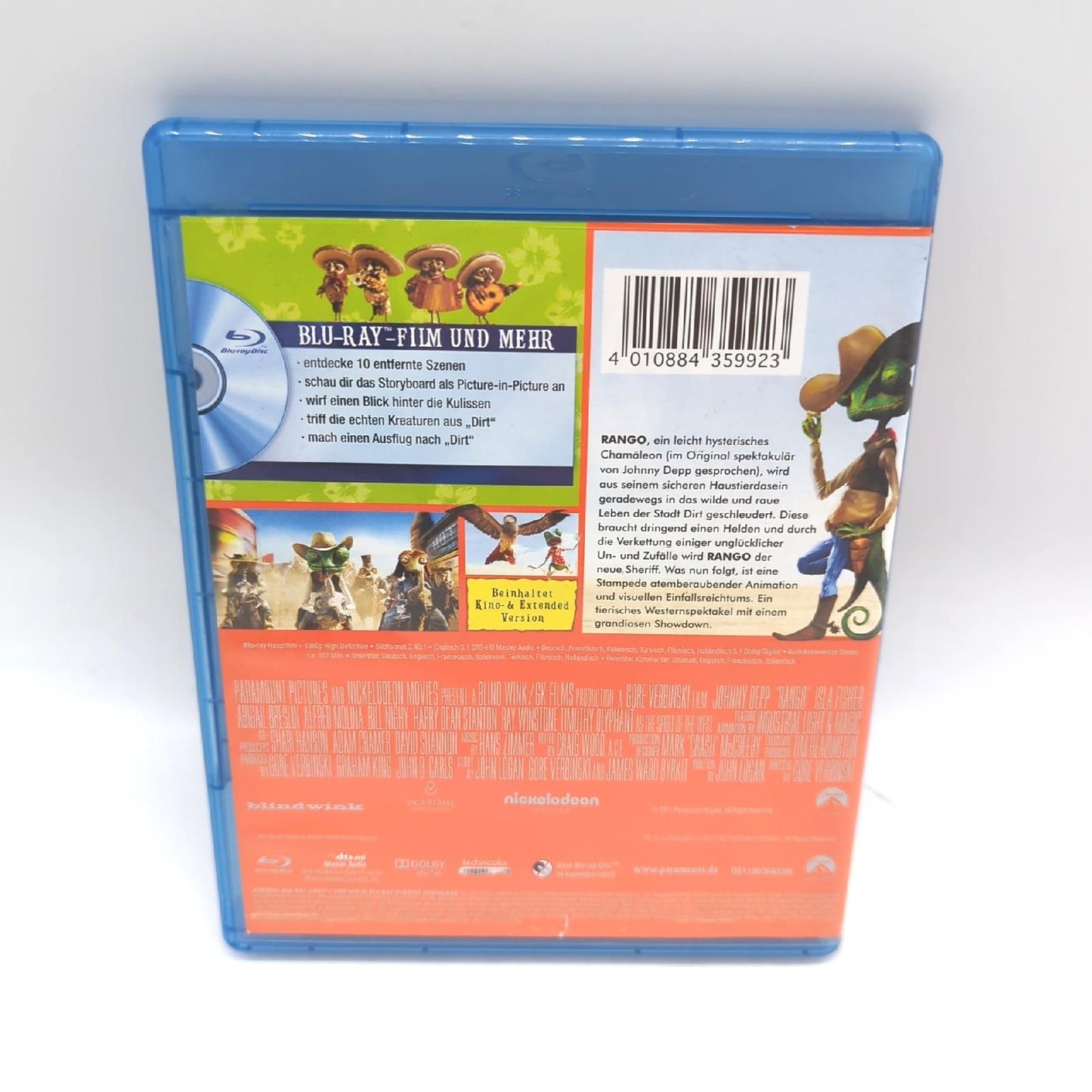 Rango - Blu-Ray