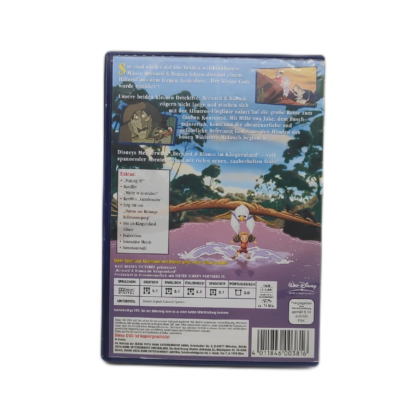 Bernard & Bianca im Känguruland DVD