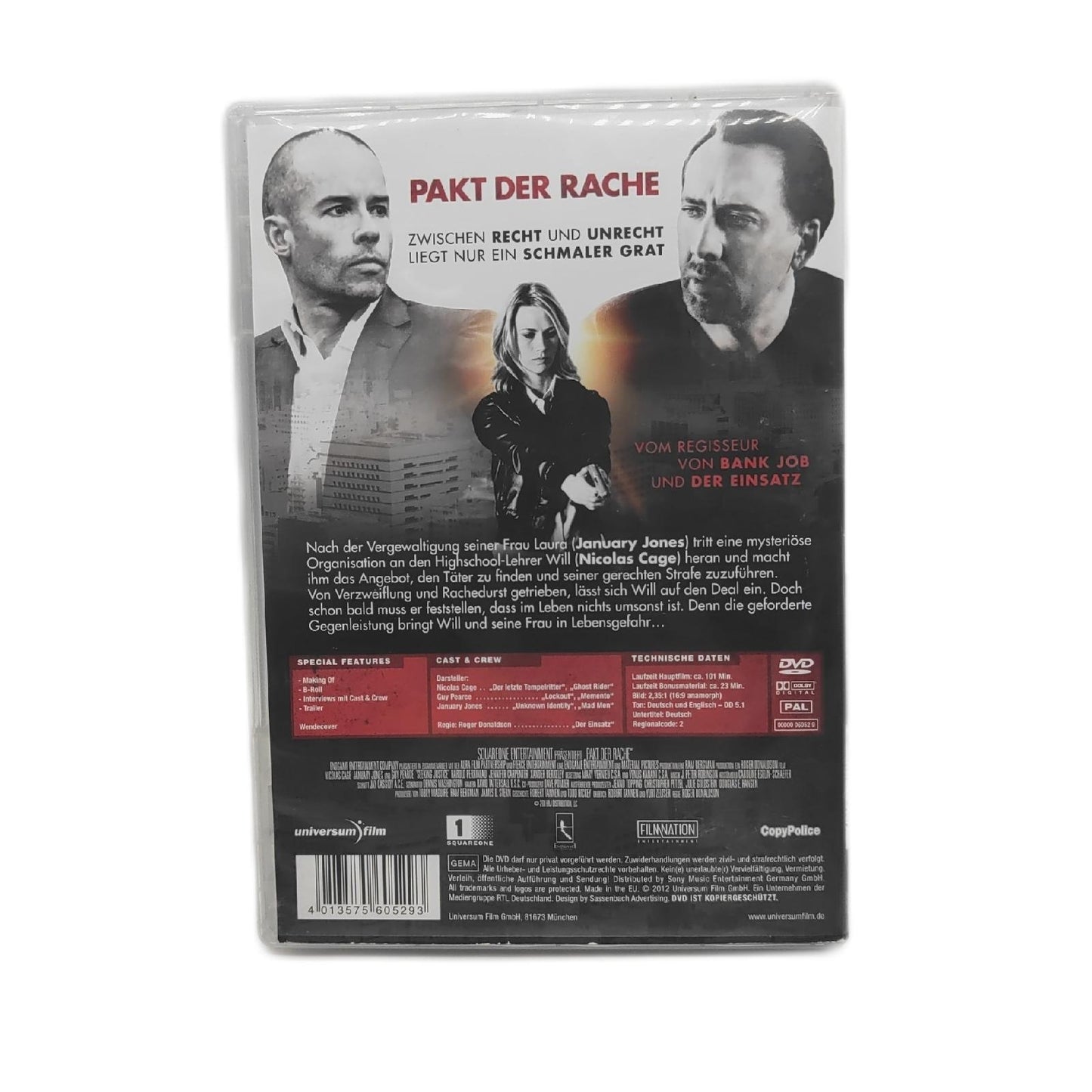 Pakt der Rache DVD
