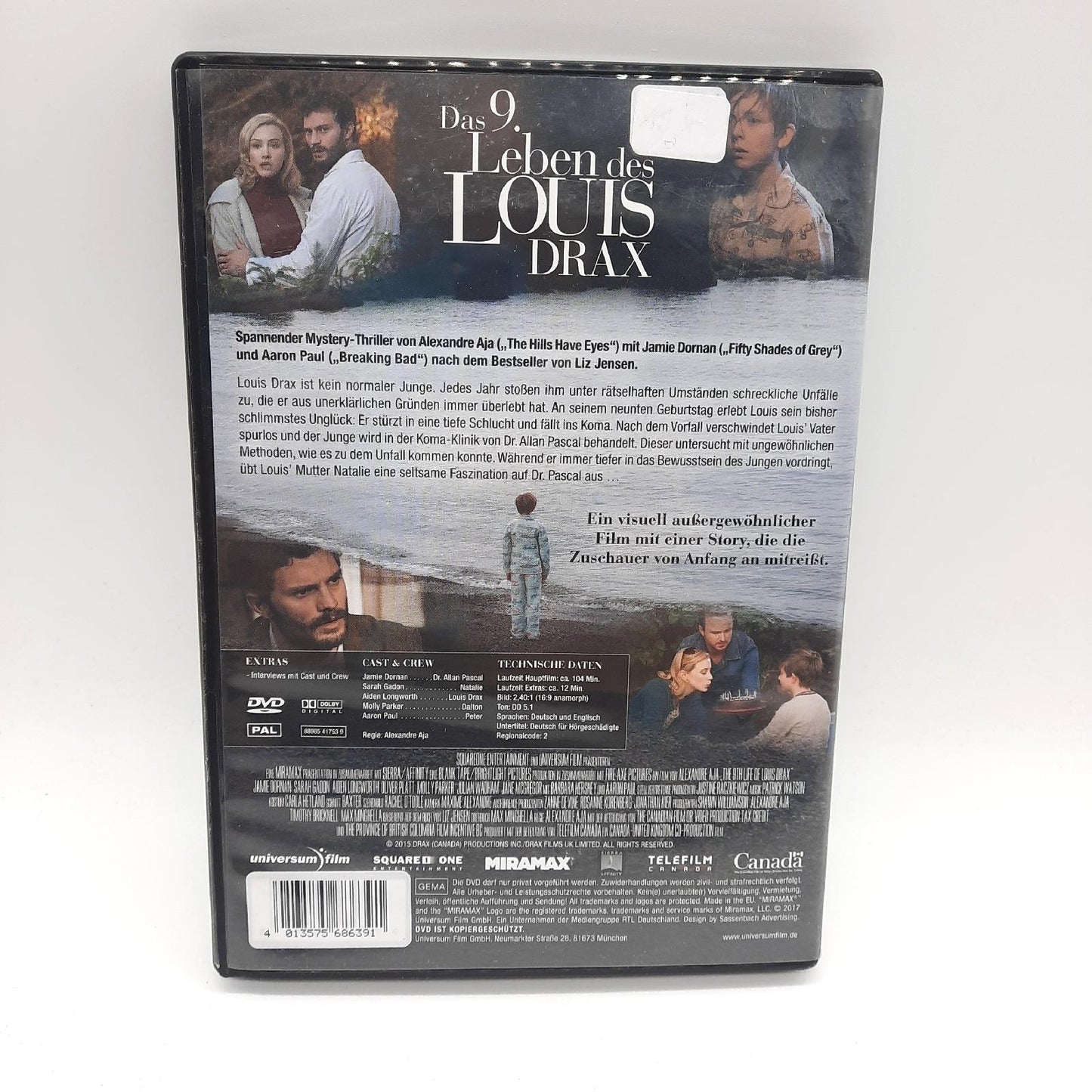 Das 9. Leben des Louis Drax - DVD