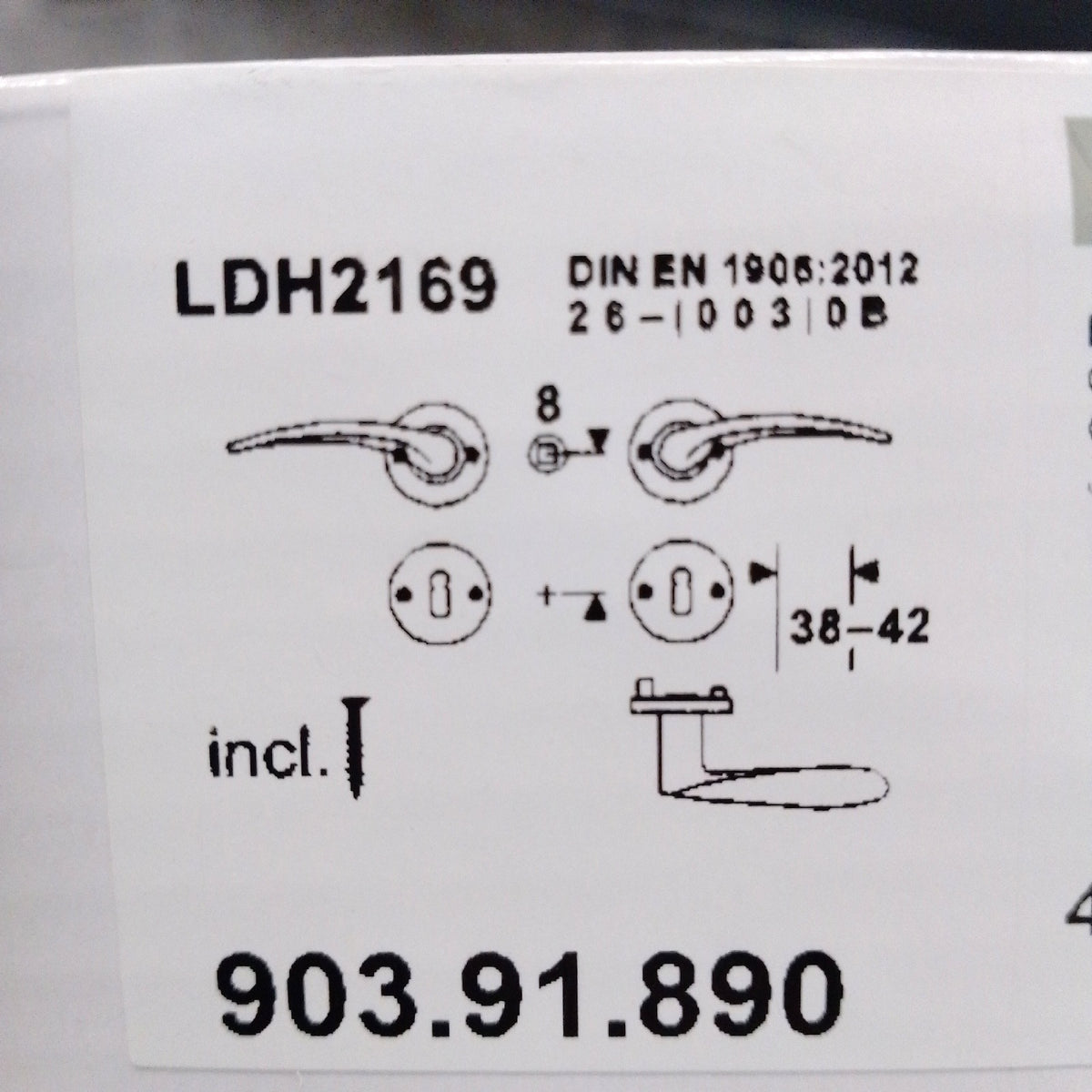 Startec Zimmertürgarnitur Türbeschläge Innentüren LDH 2169