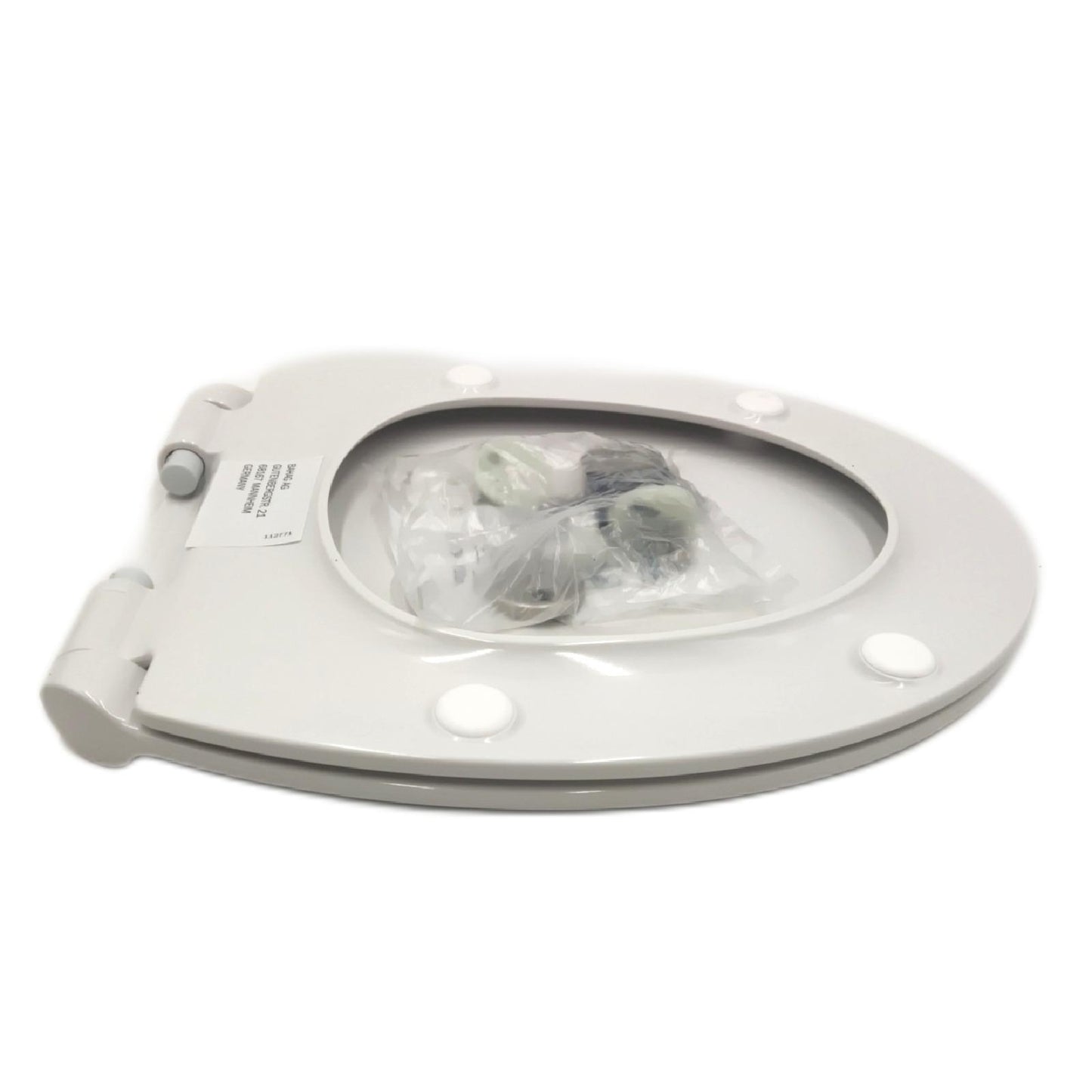 Poseidon WC-Sitz Flat (Mit Absenkautomatik, Duroplast, Weiß)