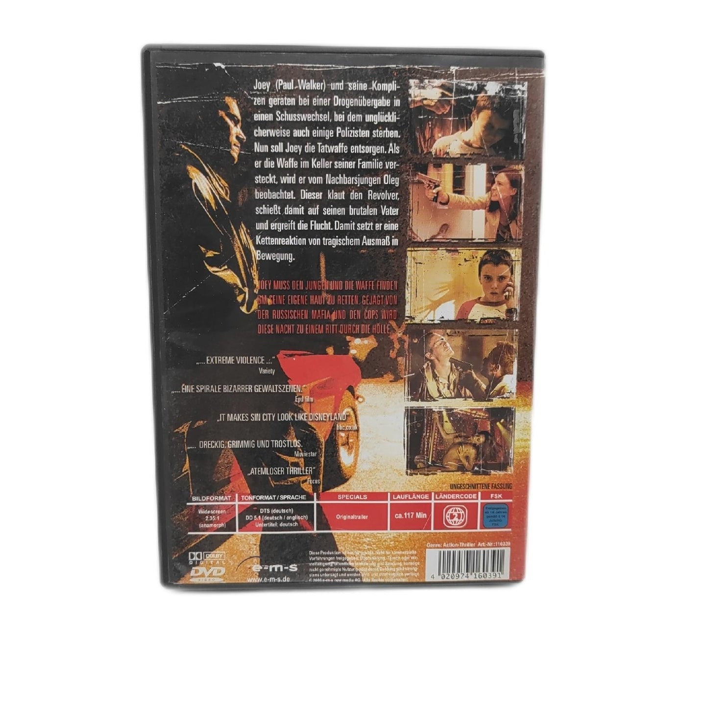 Running Scared (Einzel-DVD)