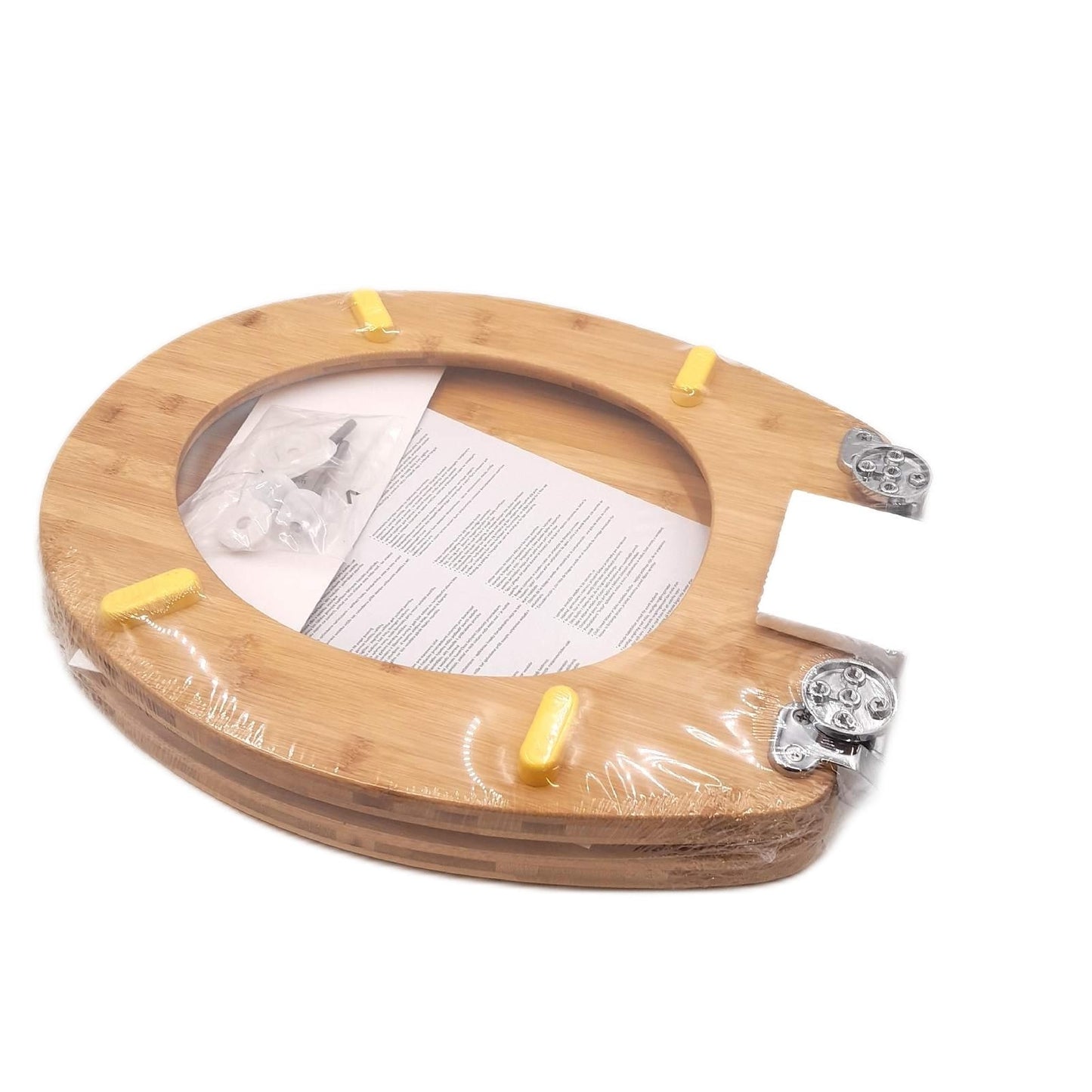 Poseidon WC Sitz Bambus Badaccessoires Hell Mit Absenkautomatik Komfort Holzqualität Natur