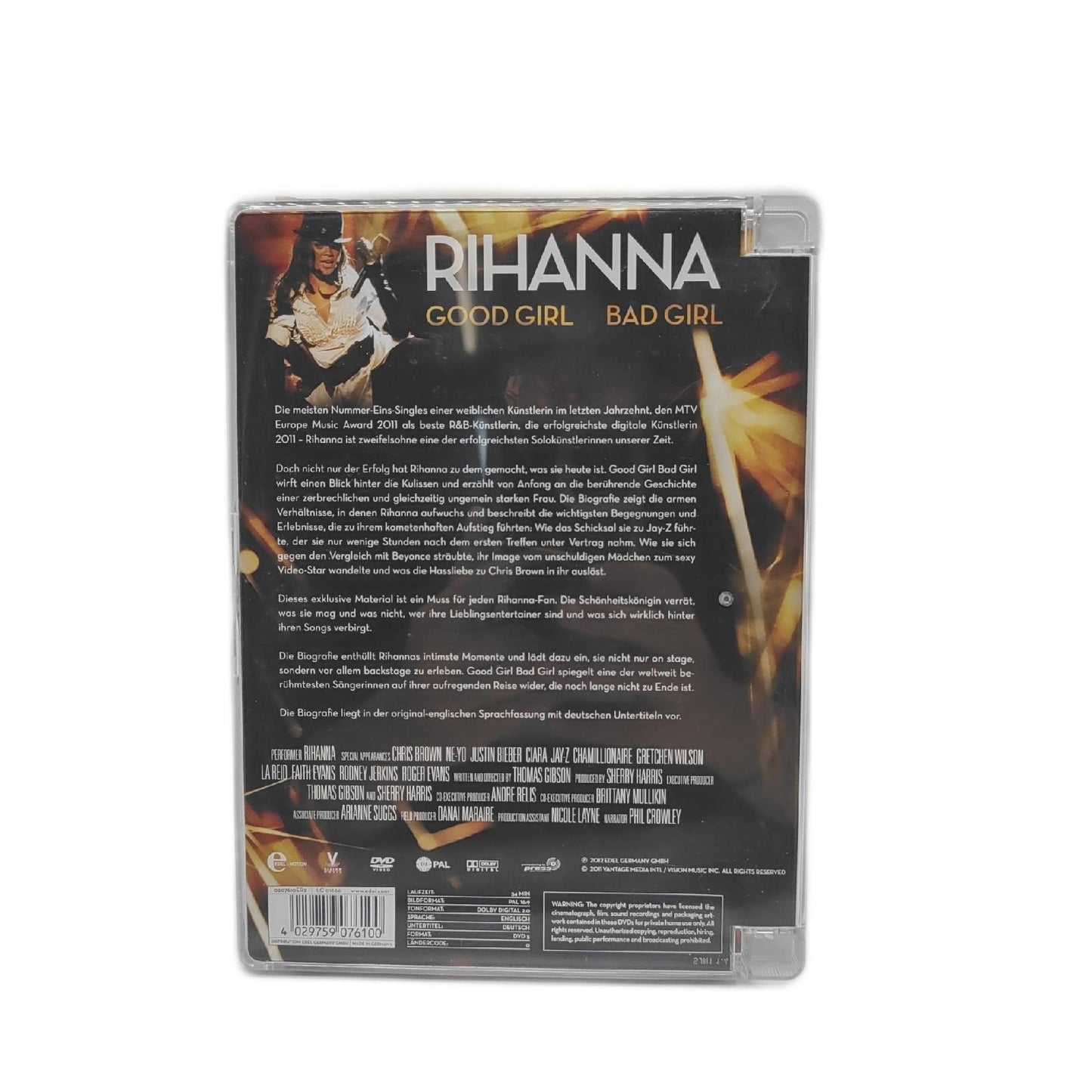 Rihanna - DVD - Good Girl, Bad Girl