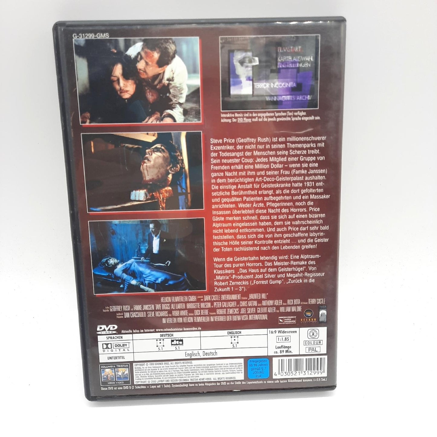 DVD Haunted Hill
