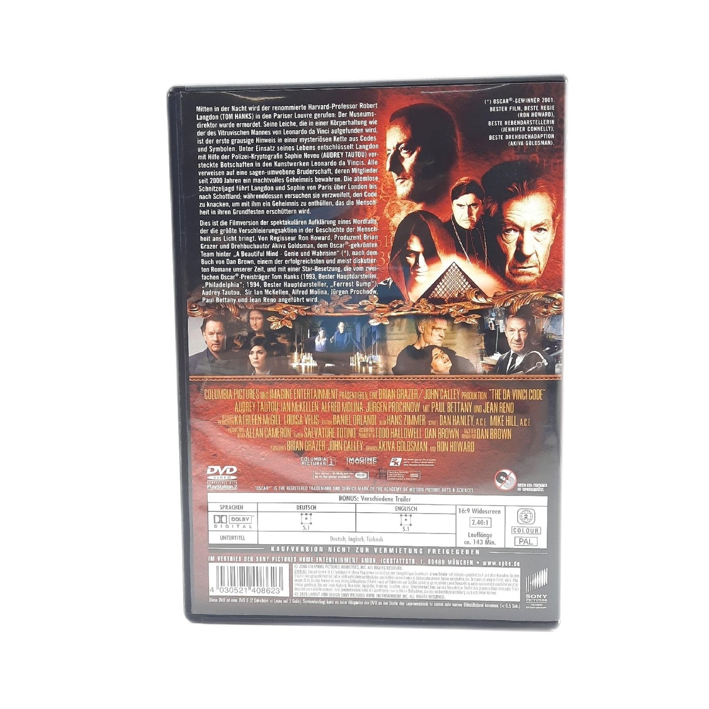 The Da Vinci Code - Sakrileg (Einzel-DVD)