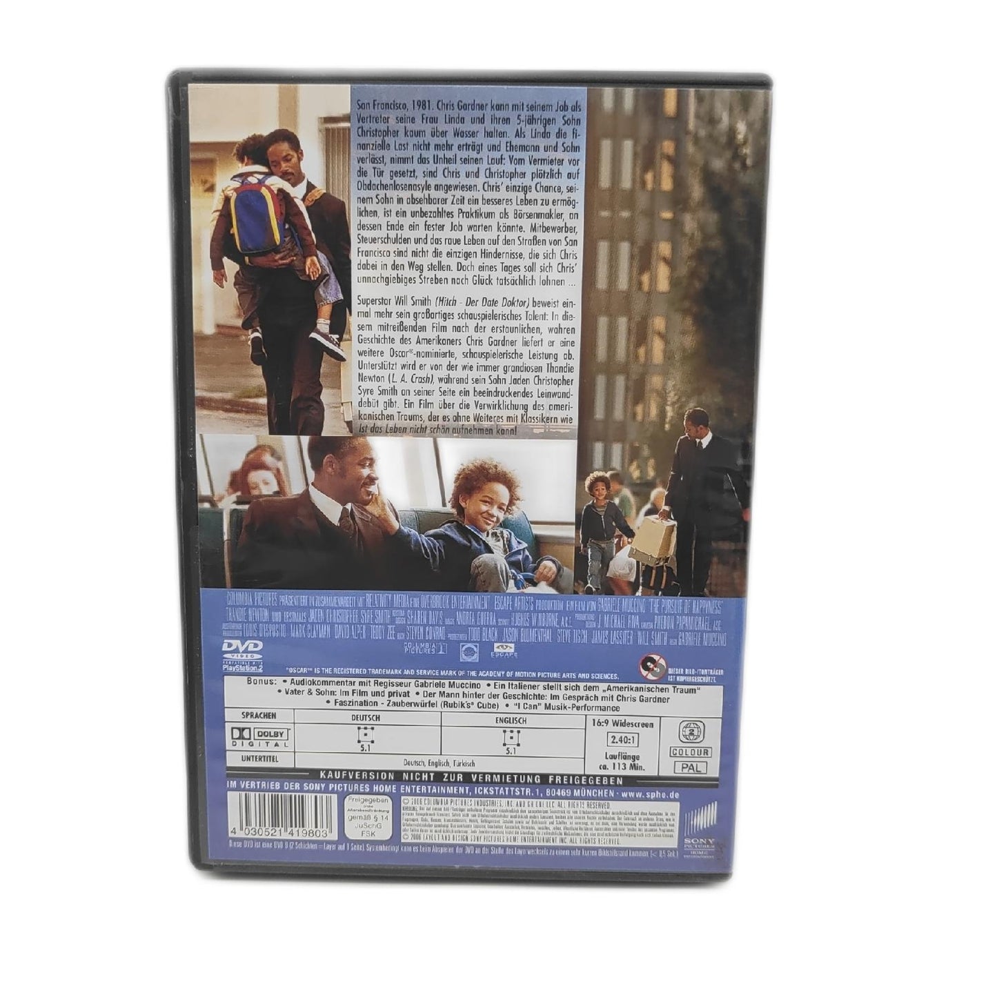 Das Streben nach Glück (DVD)