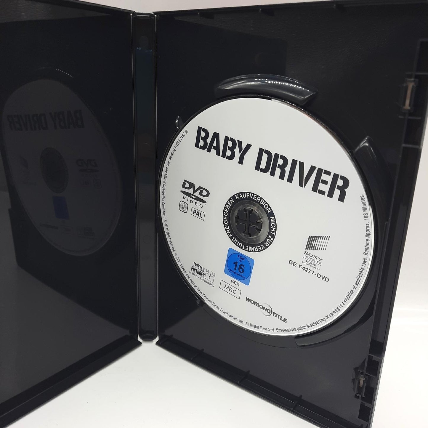 Baby Driver DVD Edgar Wright Action Film Unterhaltung Memorabilia