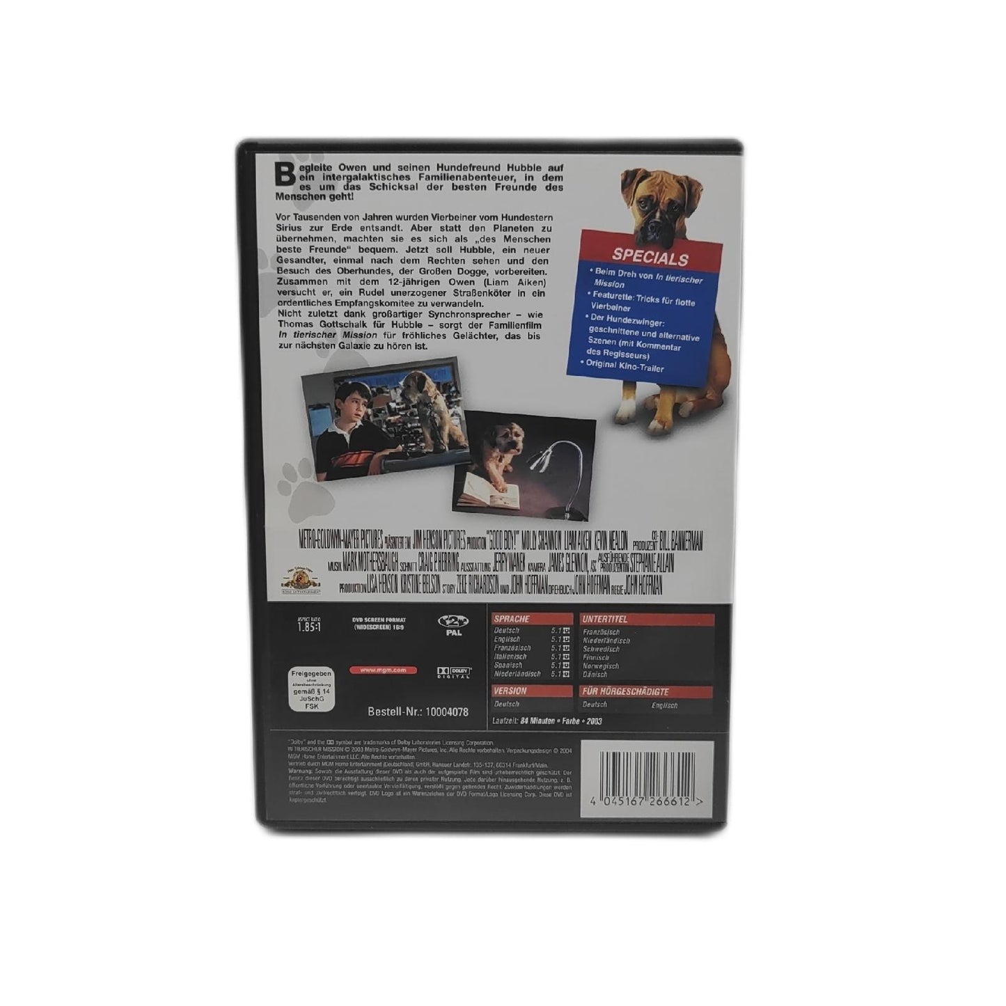 In tierischer Mission! DVD