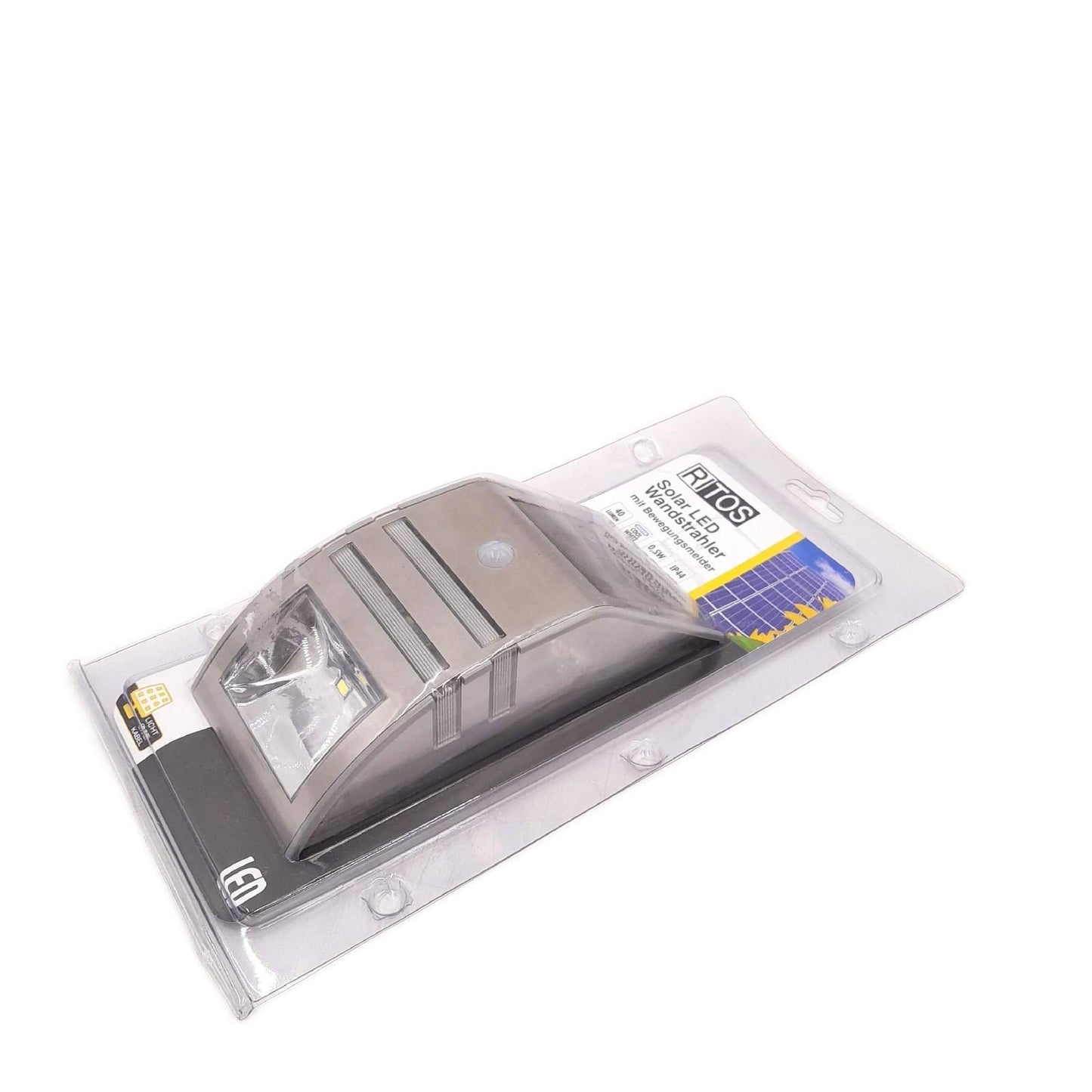 Ritter Leuchten Solar LED Strahler Beleuchtung 0 5 W Bewegungsmelder IP