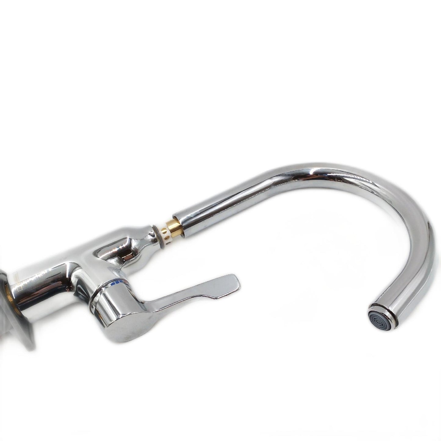 Hansgrohe Spültischarmatur Focus M43 (Chrom, Matt, Hoher Auslauf)