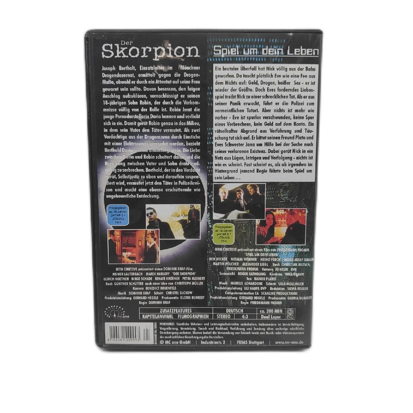 Der Skorpion / Spiel Um Dein Leben ( Double Feature)
