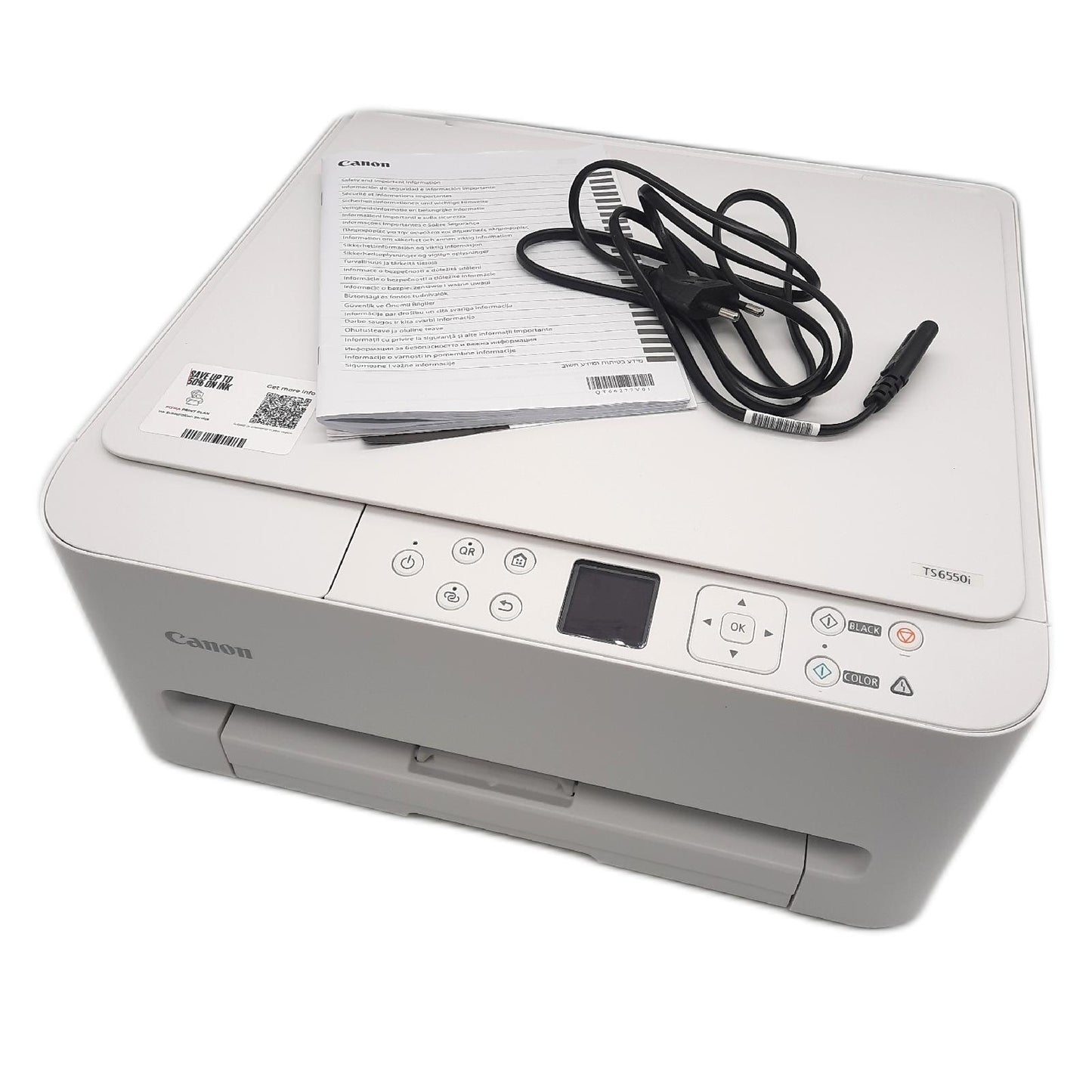 Canon Drucker Multifunktionsgerät Pixma TS6550i Home Office Druc - Unvollständig