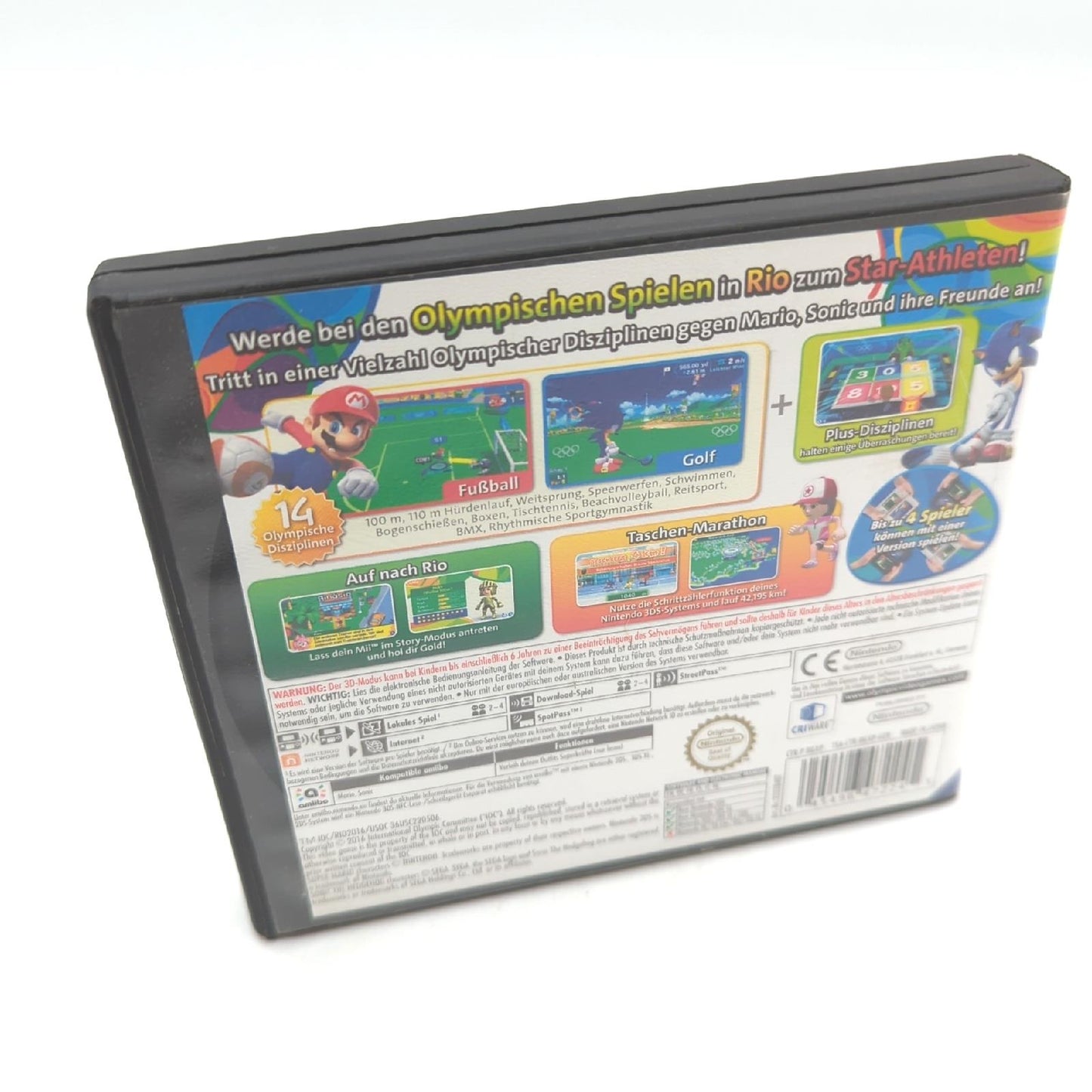 Mario & Sonic bei den Olympischen Spielen Rio 2016 Nintendo 3D DS