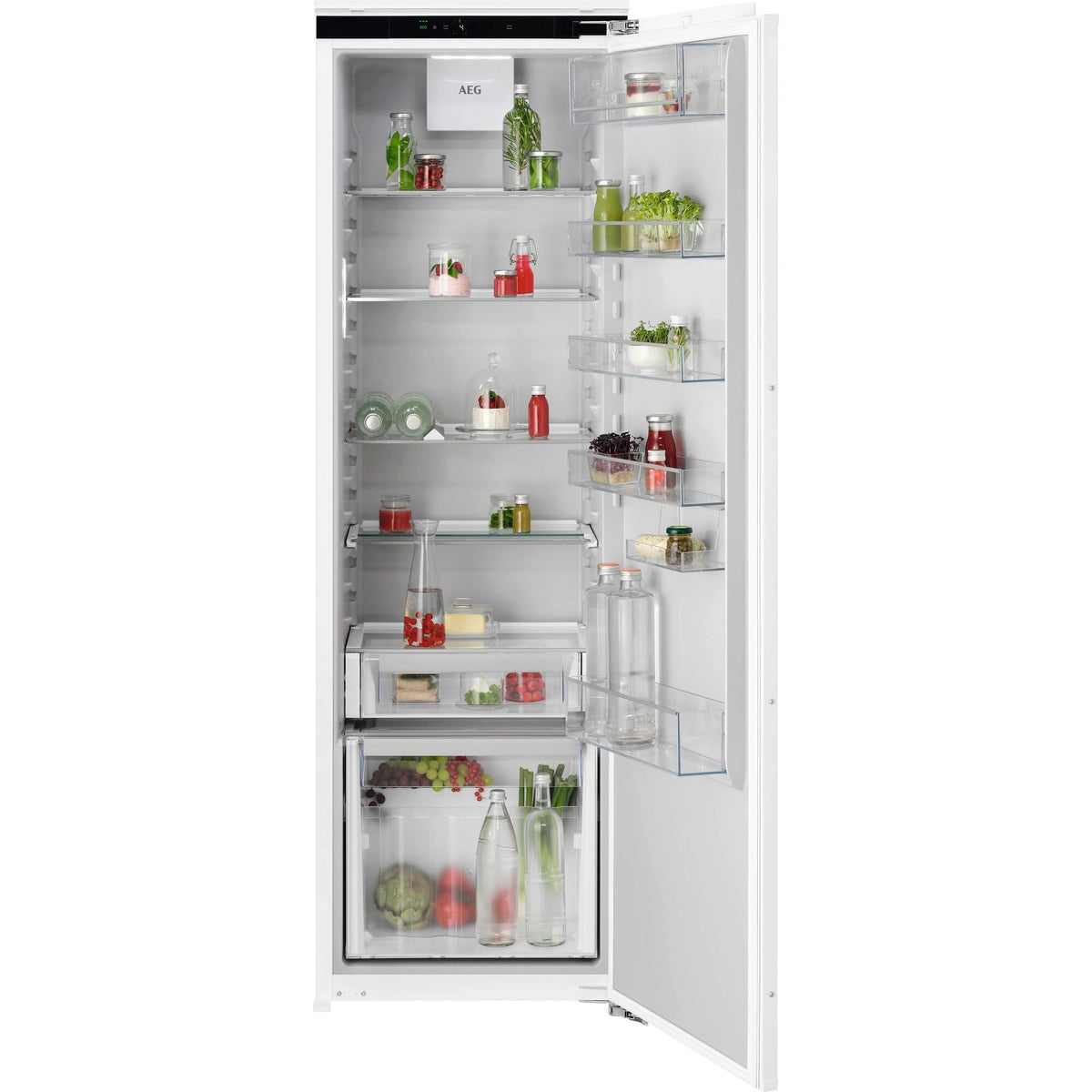 AEG Einbaukühlschrank 6000 TK6DS181DC 923584343 177 cm, weiß