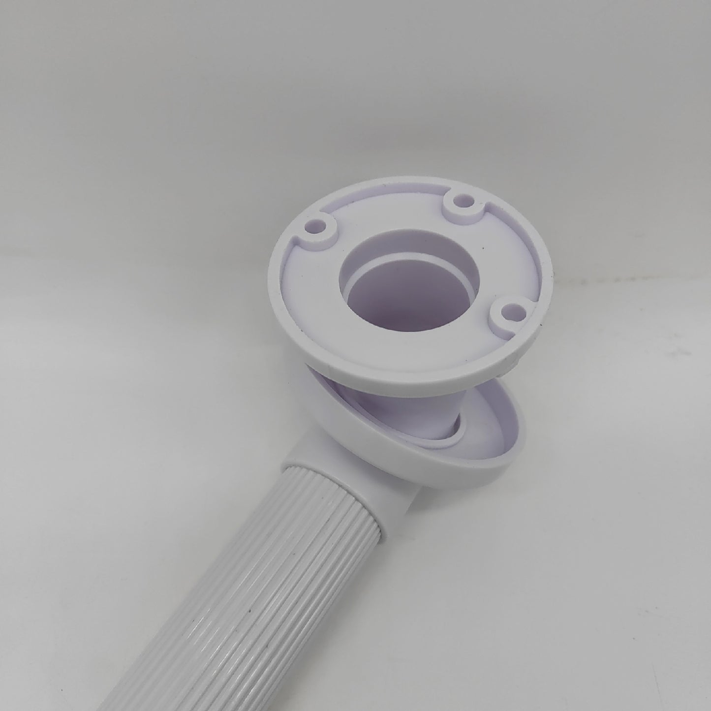 NRS Healthcare Haltegriff Alltagshilfen F19480 Riffelung Kunststoff weiss 60