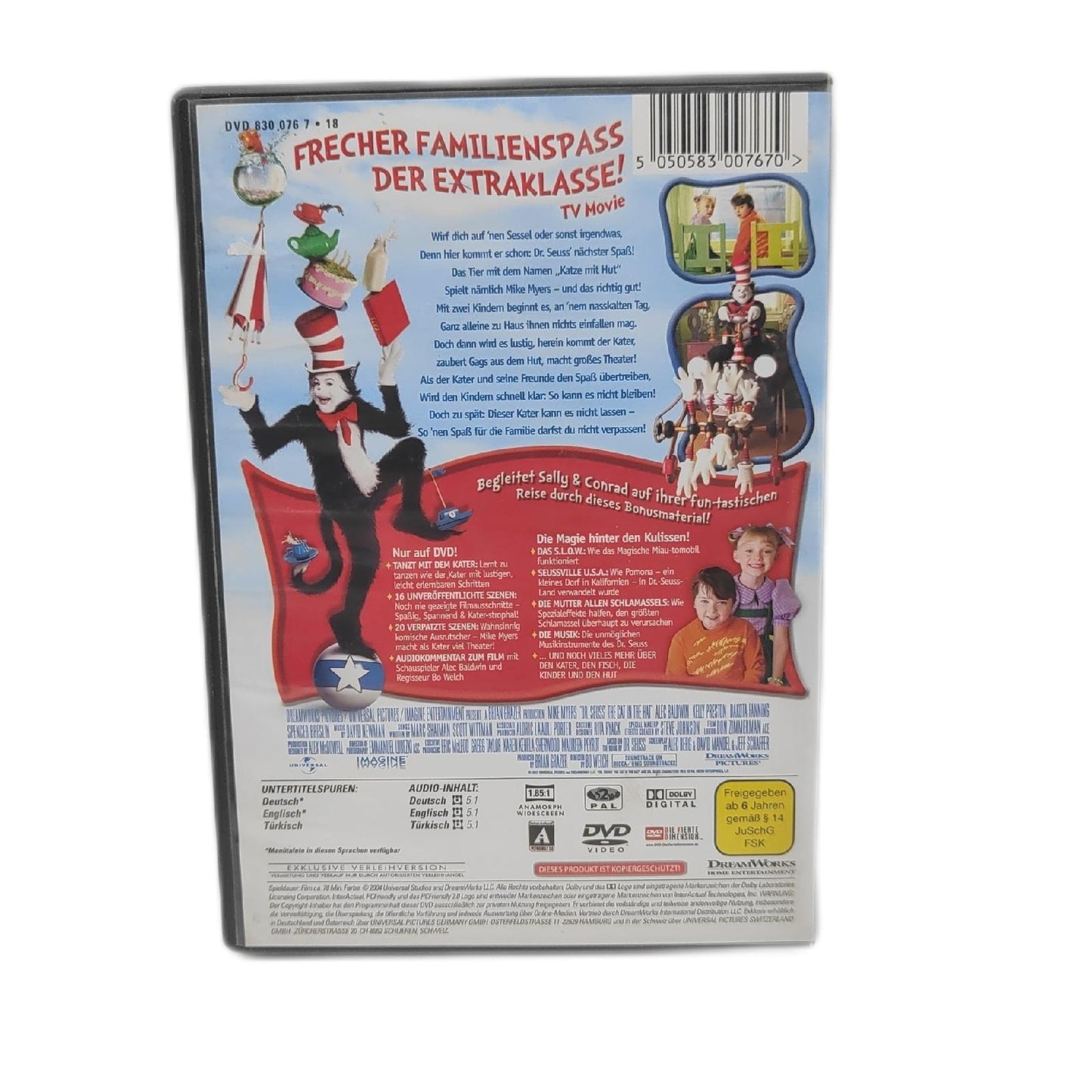 Cat in the Hat Dvd Rental