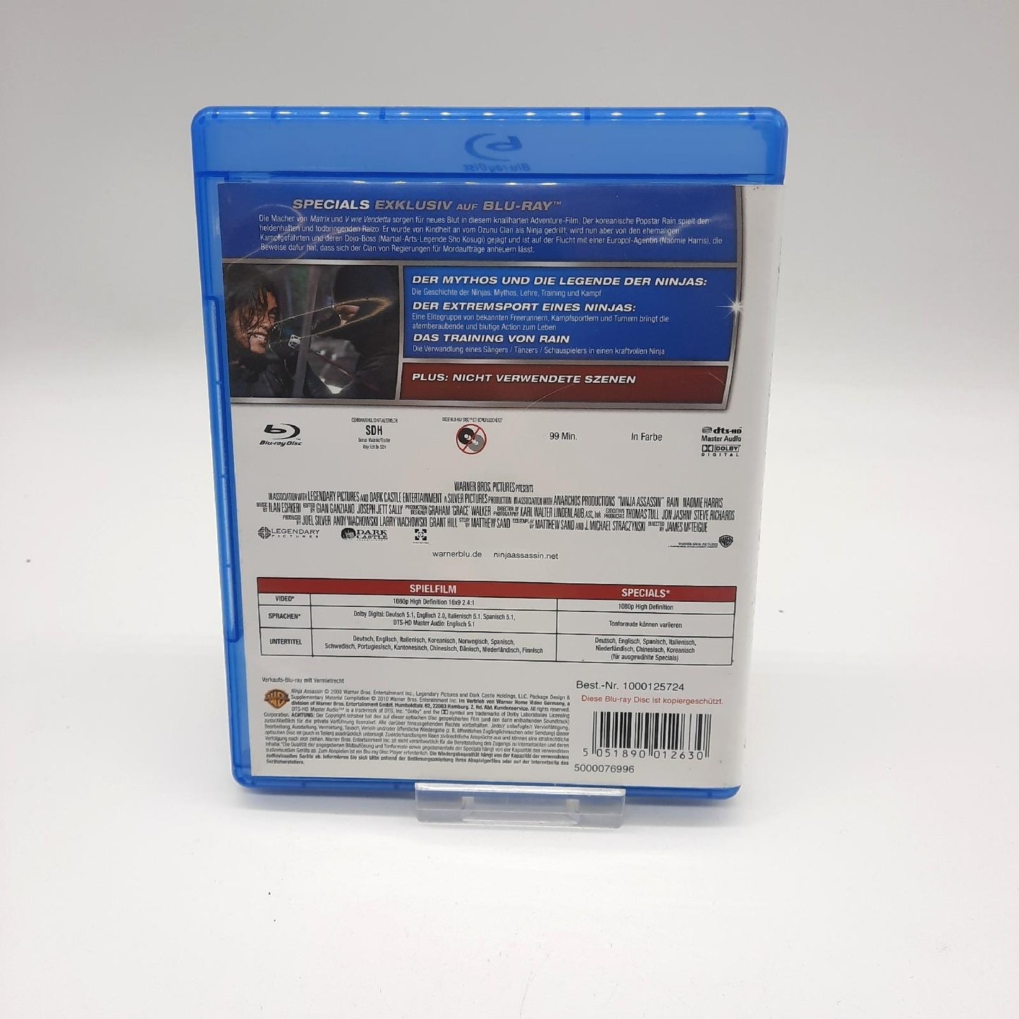 Ninja Assassin Blu-Ray