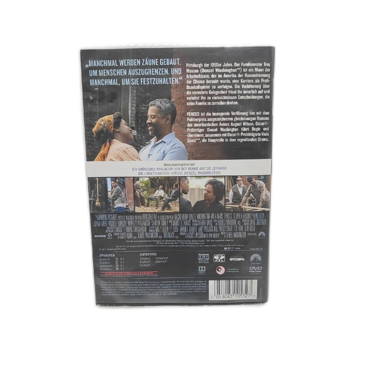 Fences - Denzel Washington |