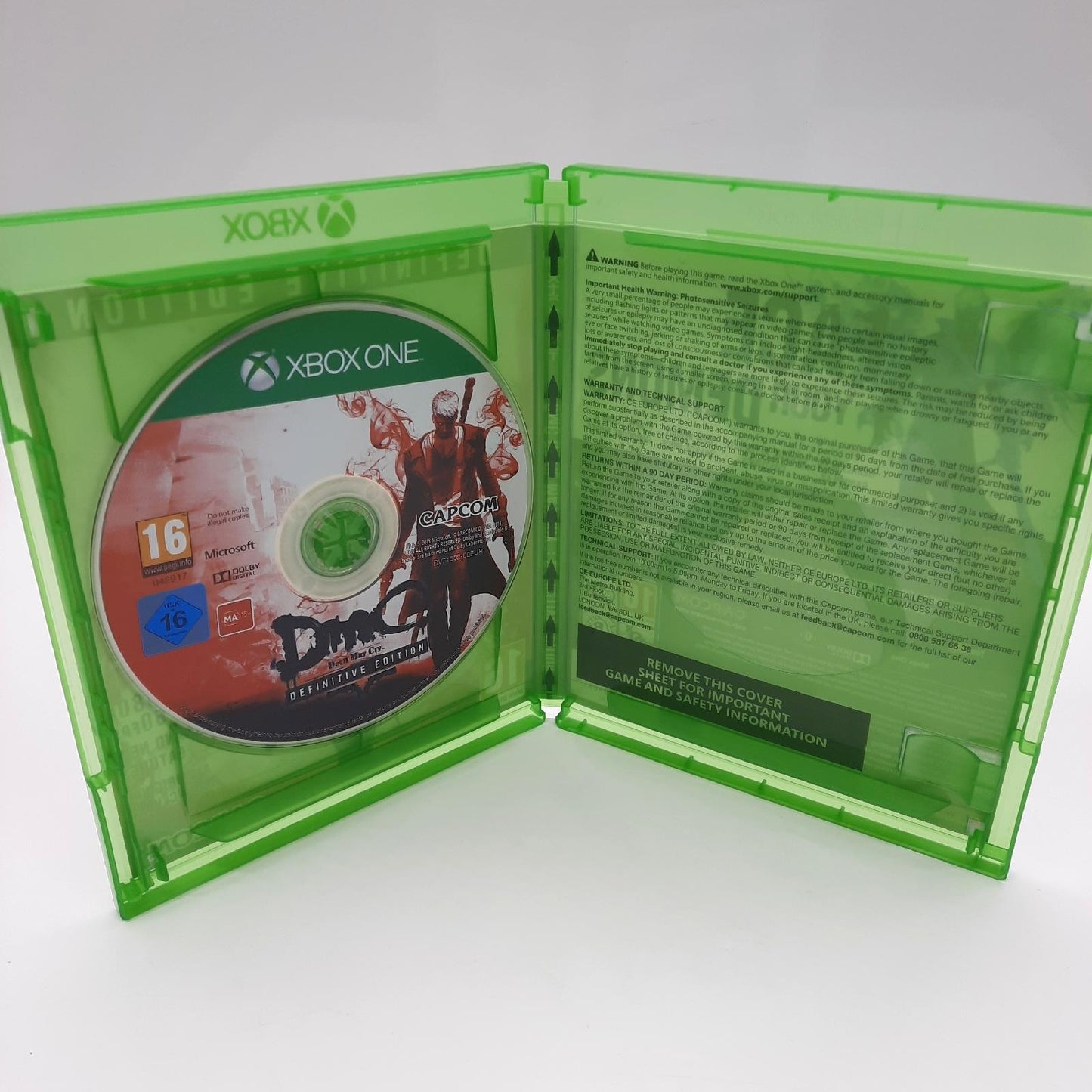 Capcom Spiel Gaming Xbox Teufel kann Weinen Definitive Ausgabe Klassiker Sammler