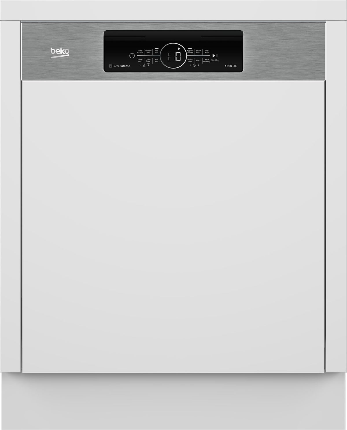 BEKO teilintegr. Geschirrspüler BDSN36461XC, 59,8 cm, edelstahl