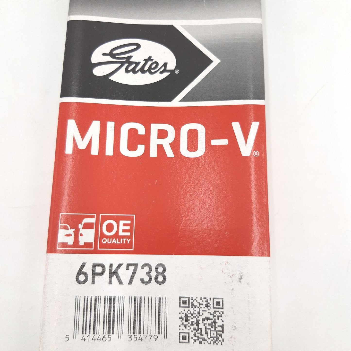GATES 6PK738 Keilrippenriemen Kompatibel mit VW GOLF VI 5K1