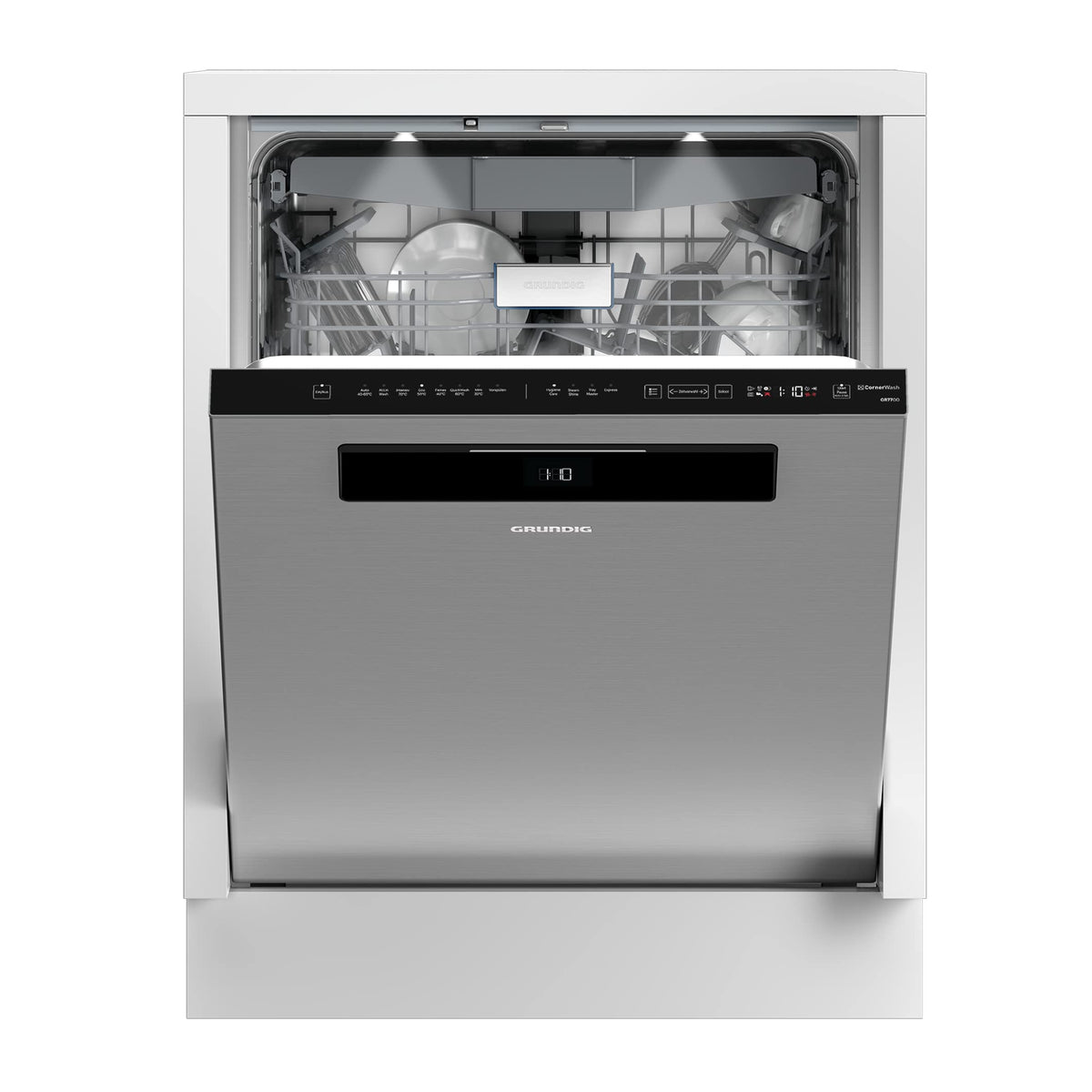 GRUNDIG Unterbaugeschirrspüler, GNUP4610XC 7630401677, 59,8 cm, edelstahl