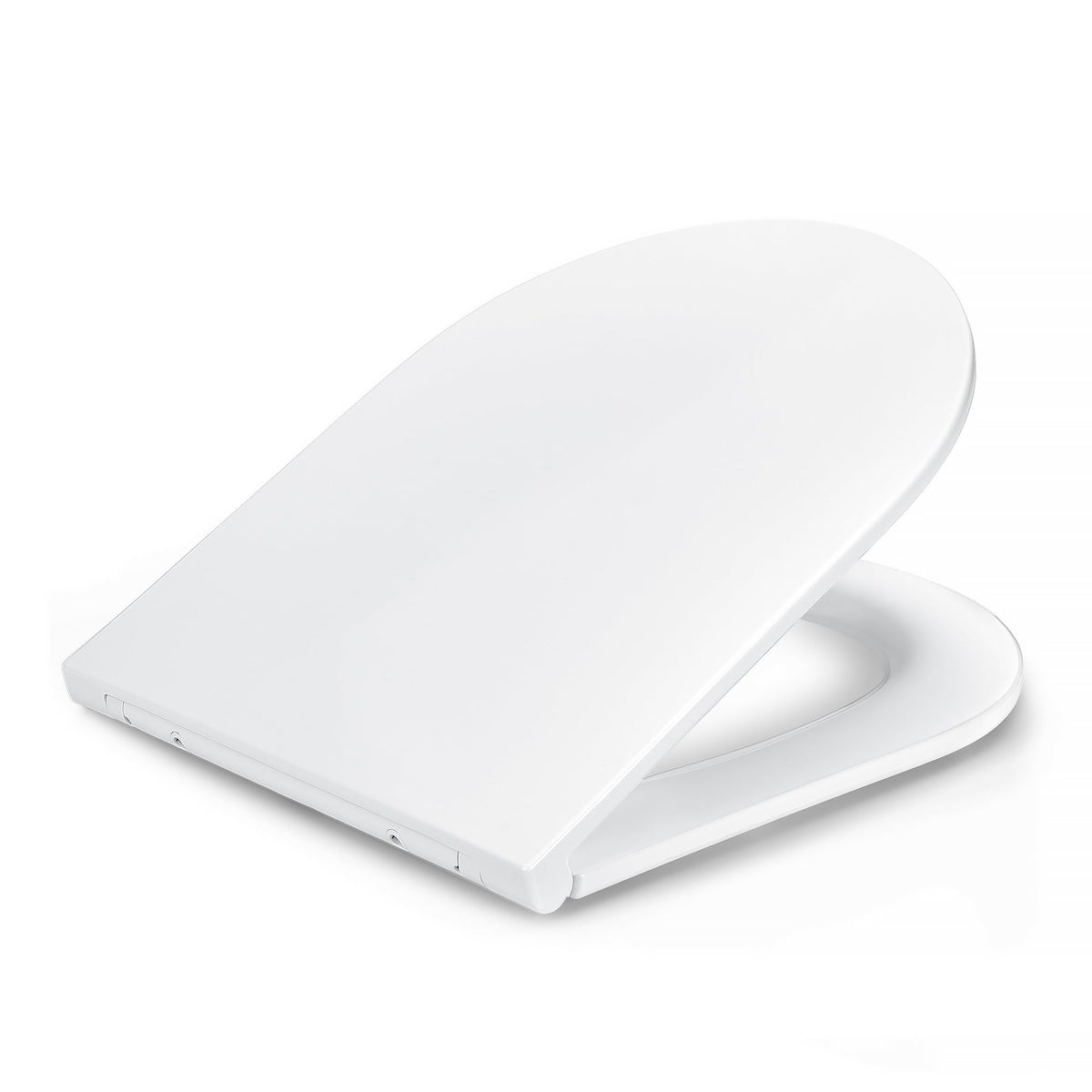 Amazon Basics Toilettensitz Badezimmereinrichtung D Form Soft Close Funktion Komfort und Qualität