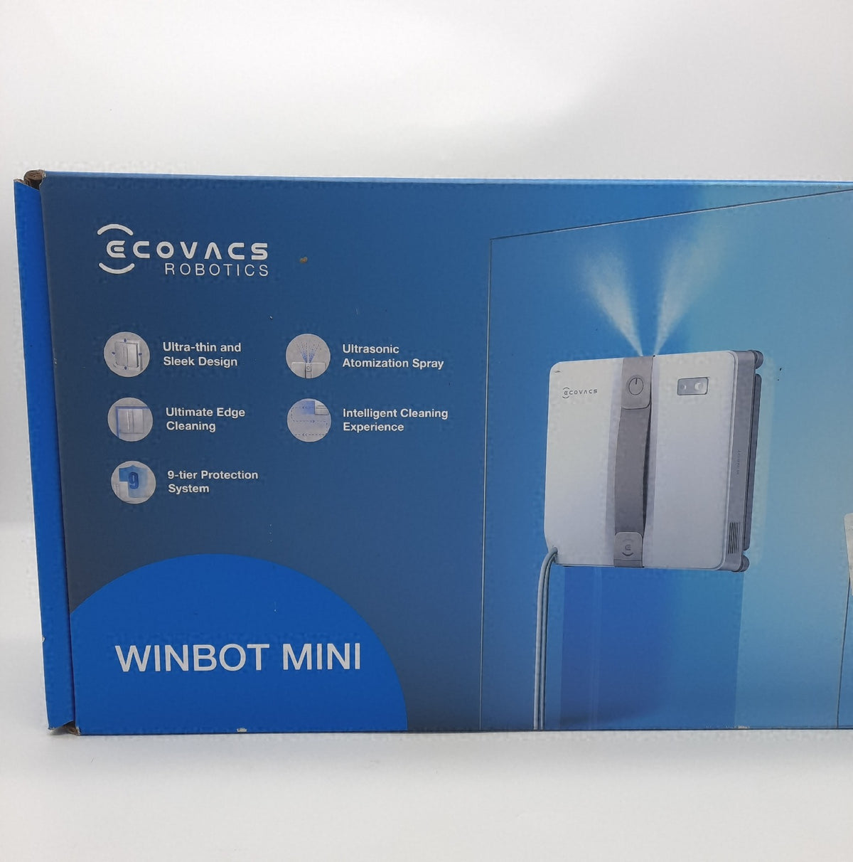 Ecovacs WINBOT Mini Fensterputzroboter kompaktes Design Doppel Düsen Robotic
