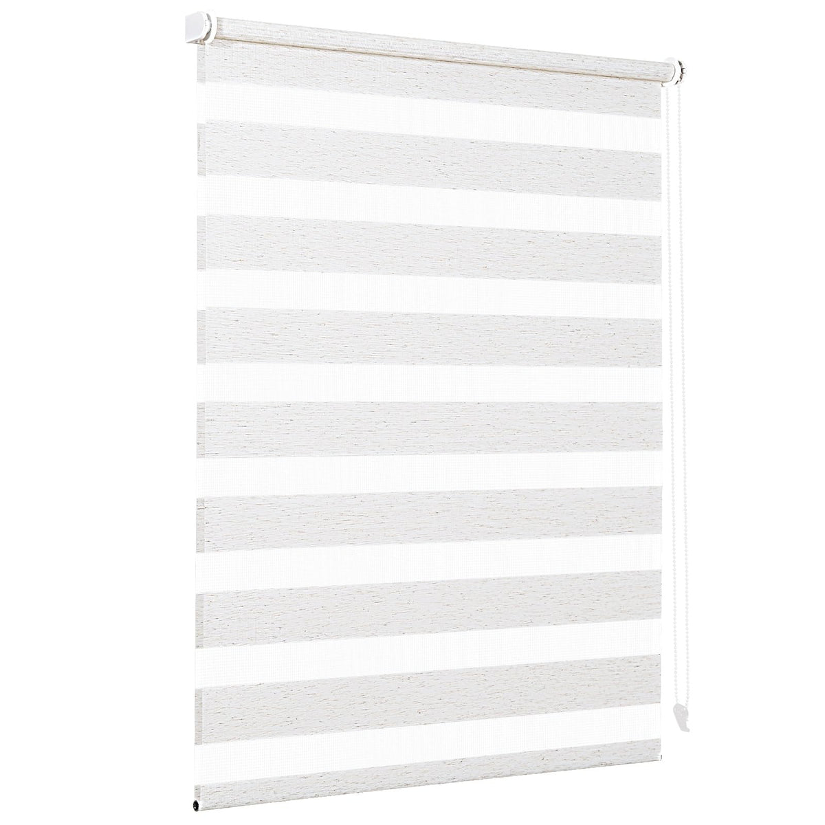 Sekey Doppelrollo Fenster Sonnenschutz 80 cm breit Klemmfix Doppelrollo Duo elegant