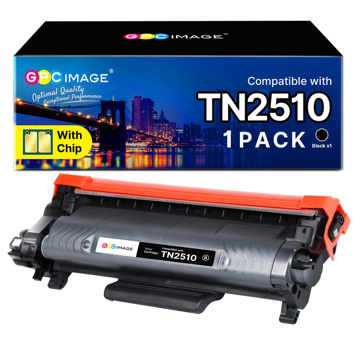 GPC Tonerkartusche Druckerzubehör Schwarz TN2510 Kompatibel MFC L280