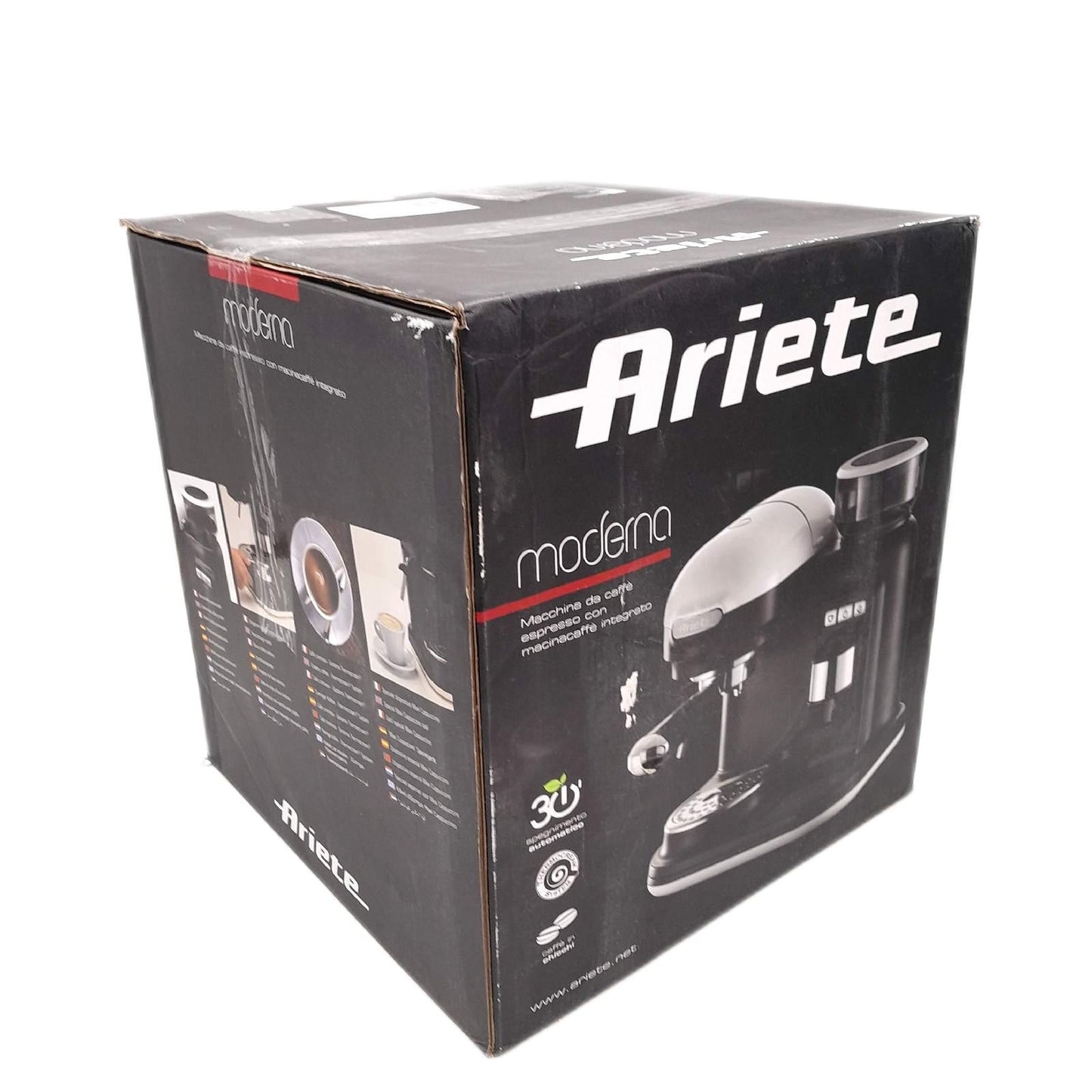 Ariete Kaffeemaschine Haushaltsgeräte 1318 integrierte Kaffeemuhle kraft